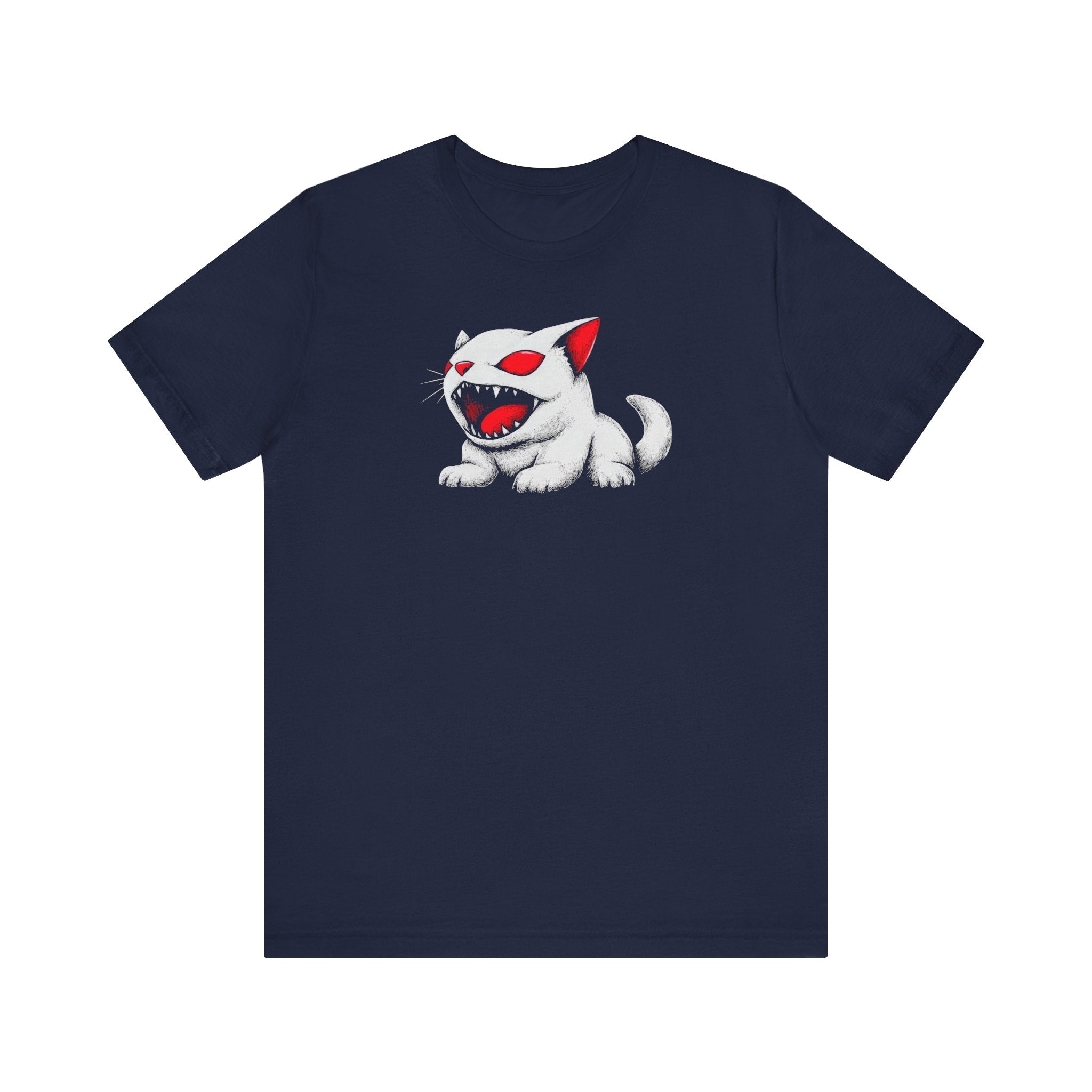 Ferocious Feline Graphic Tee (Navy)