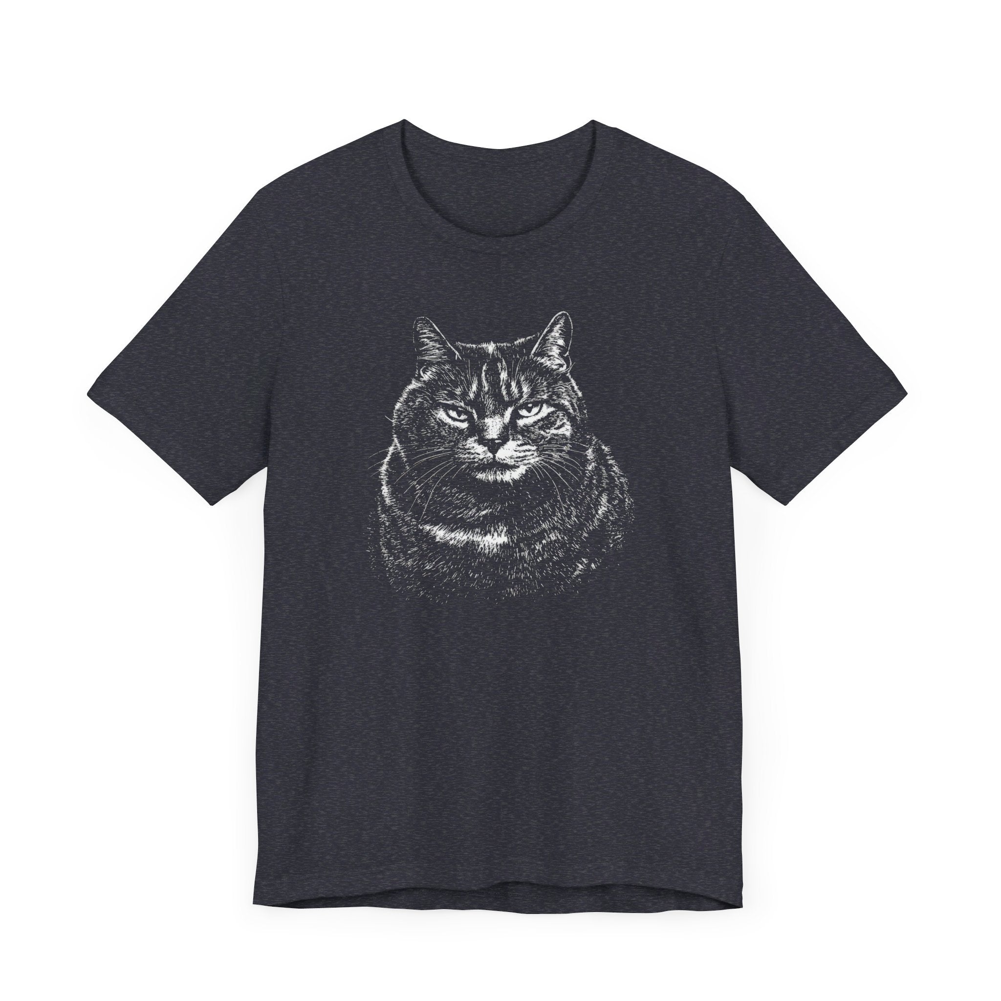 Grumpy Cat Face T-Shirt – Hilarious Cat Lover Tee