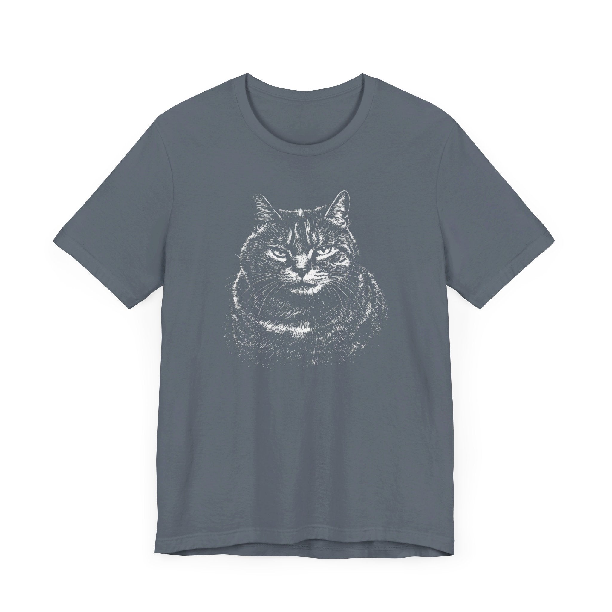 Grumpy Cat Face T-Shirt – Hilarious Cat Lover Tee