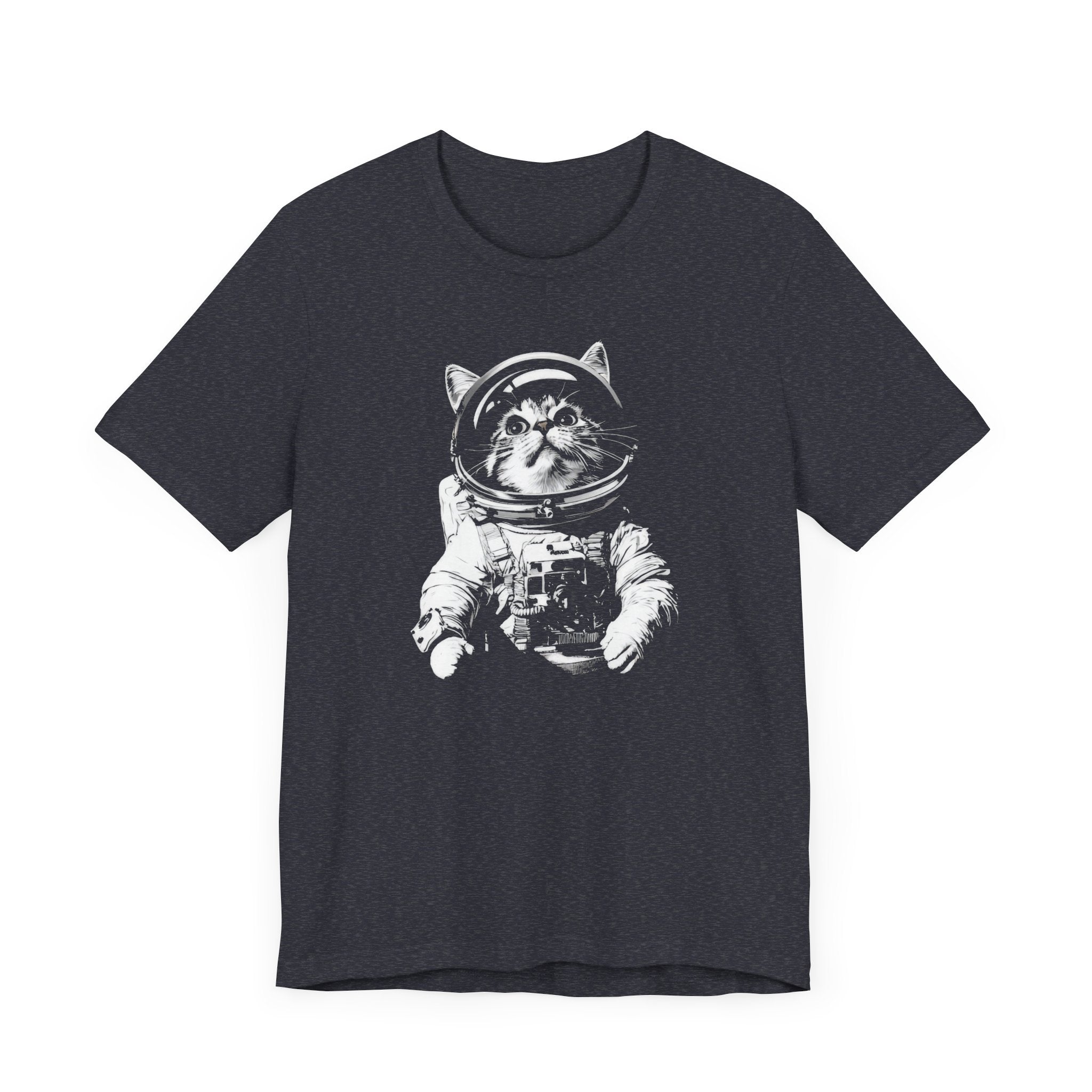 Space Cat Astronaut T-Shirt
