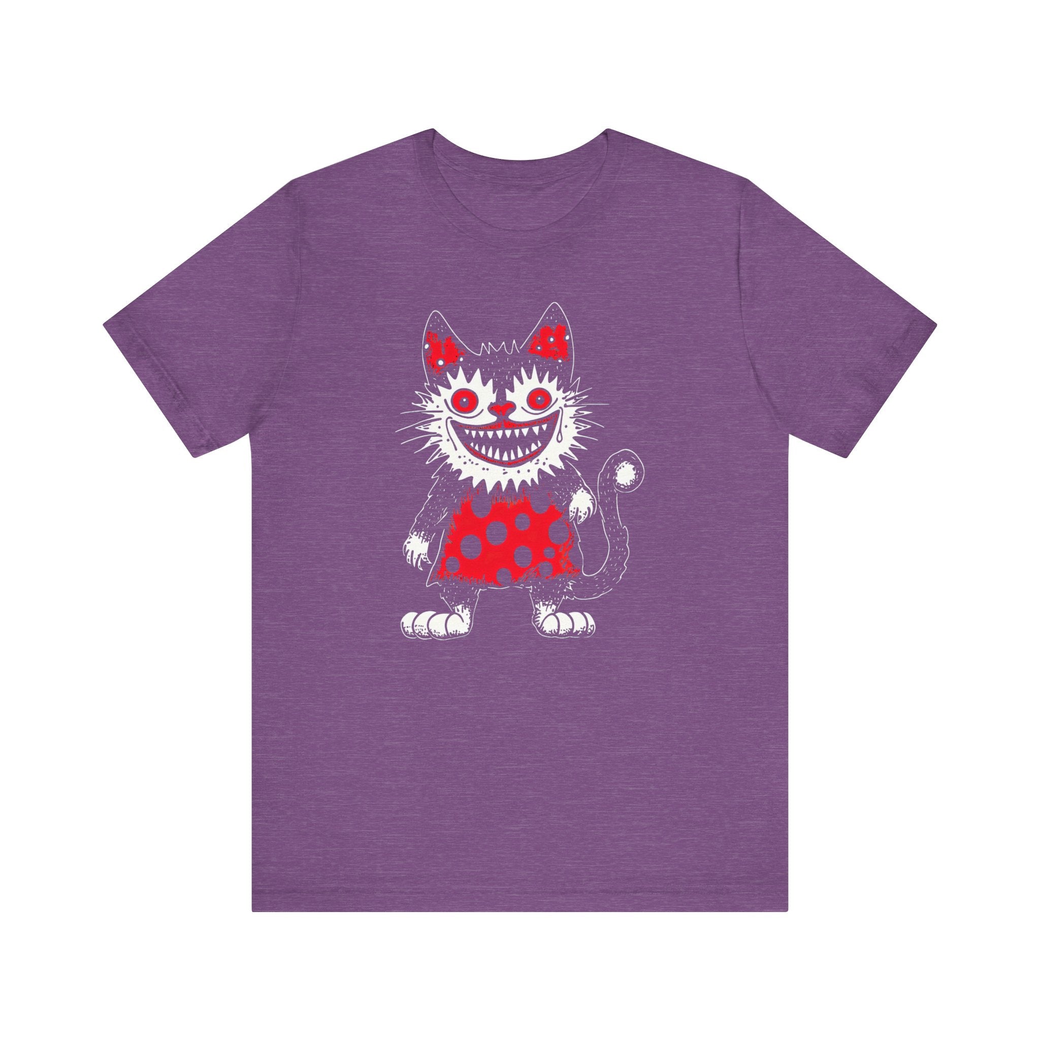 Creepy Polka Dot Cat T-Shirt