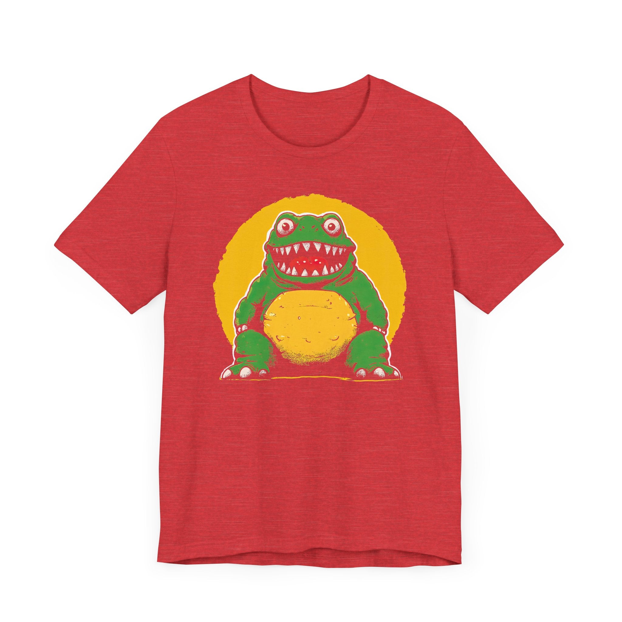 Playful Monster Frog Graphic Tee