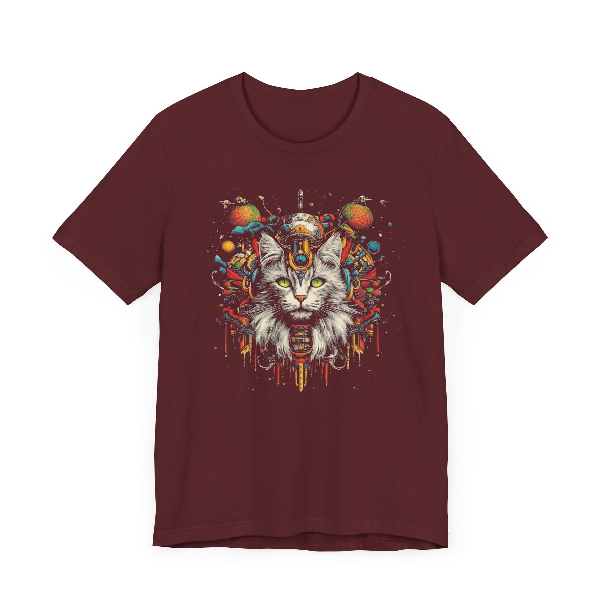 Psychedelic Cosmic Cat T-Shirt