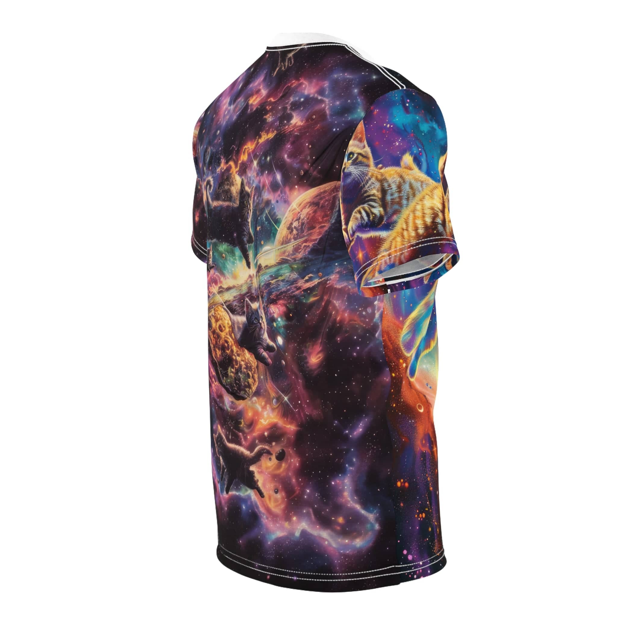 Space Taco Cat  Defenders of the Galaxy Unisex Cut & Sew Tee (AOP)