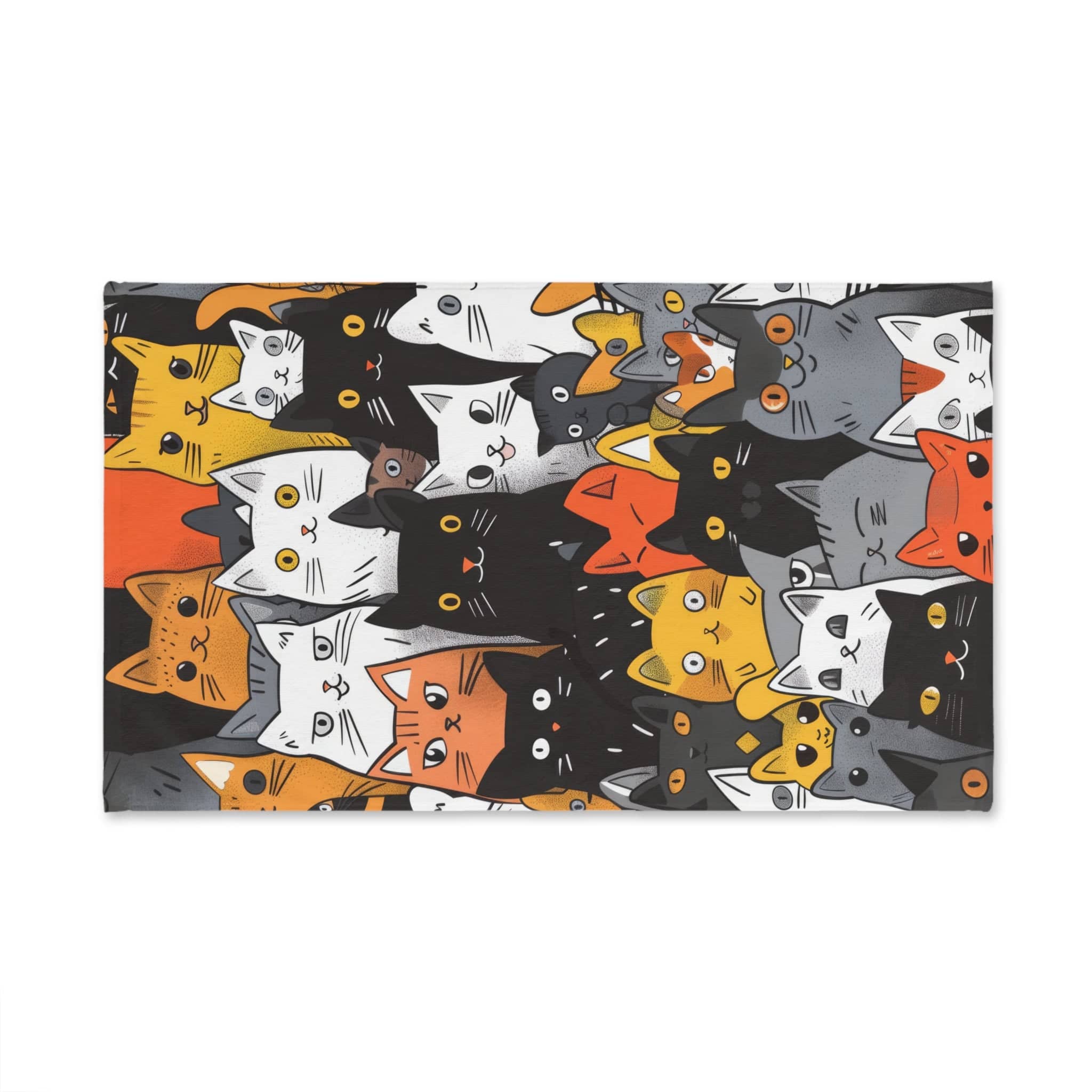 Assorted Cats Hand Towel