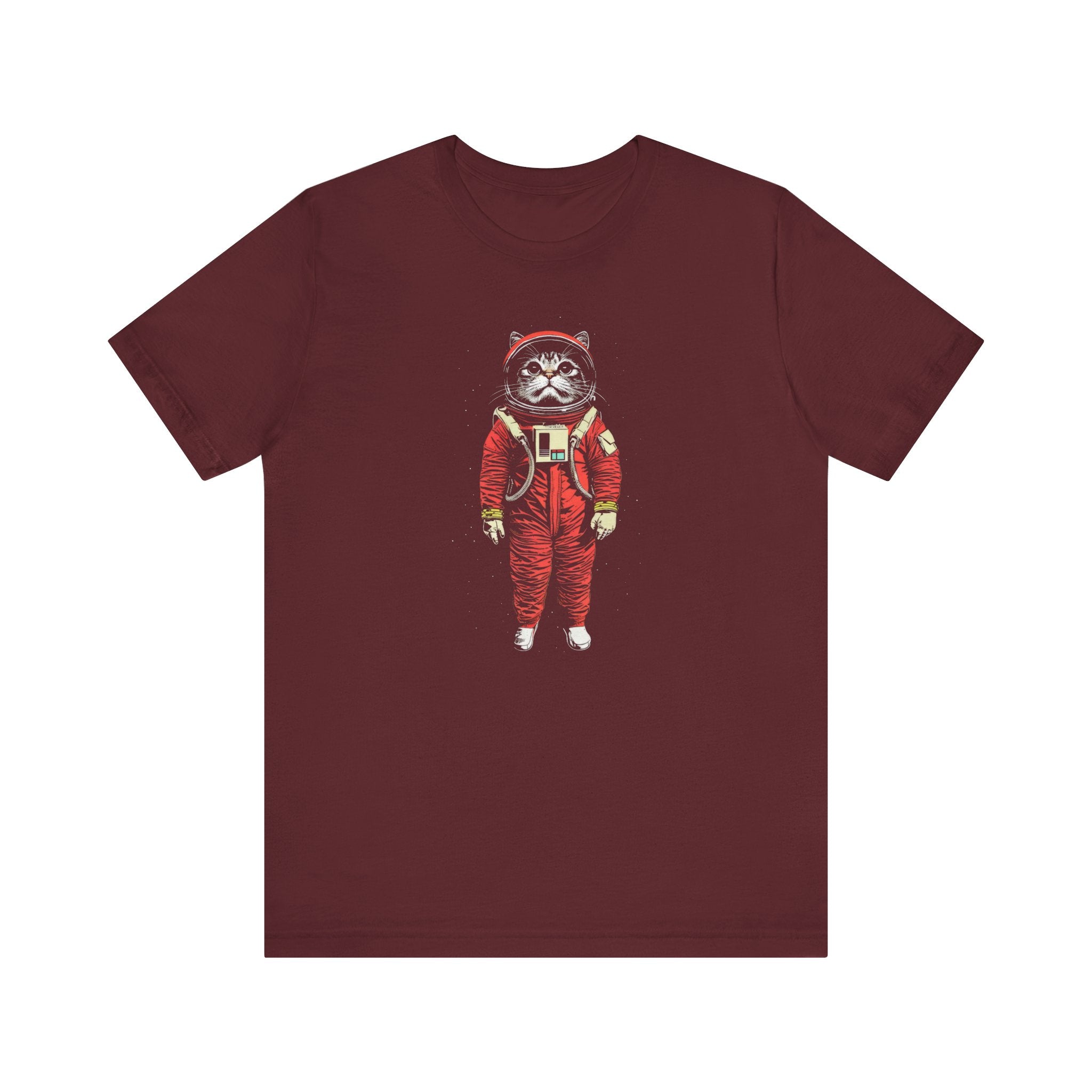 Adorable Cat Astronaut Graphic Tee
