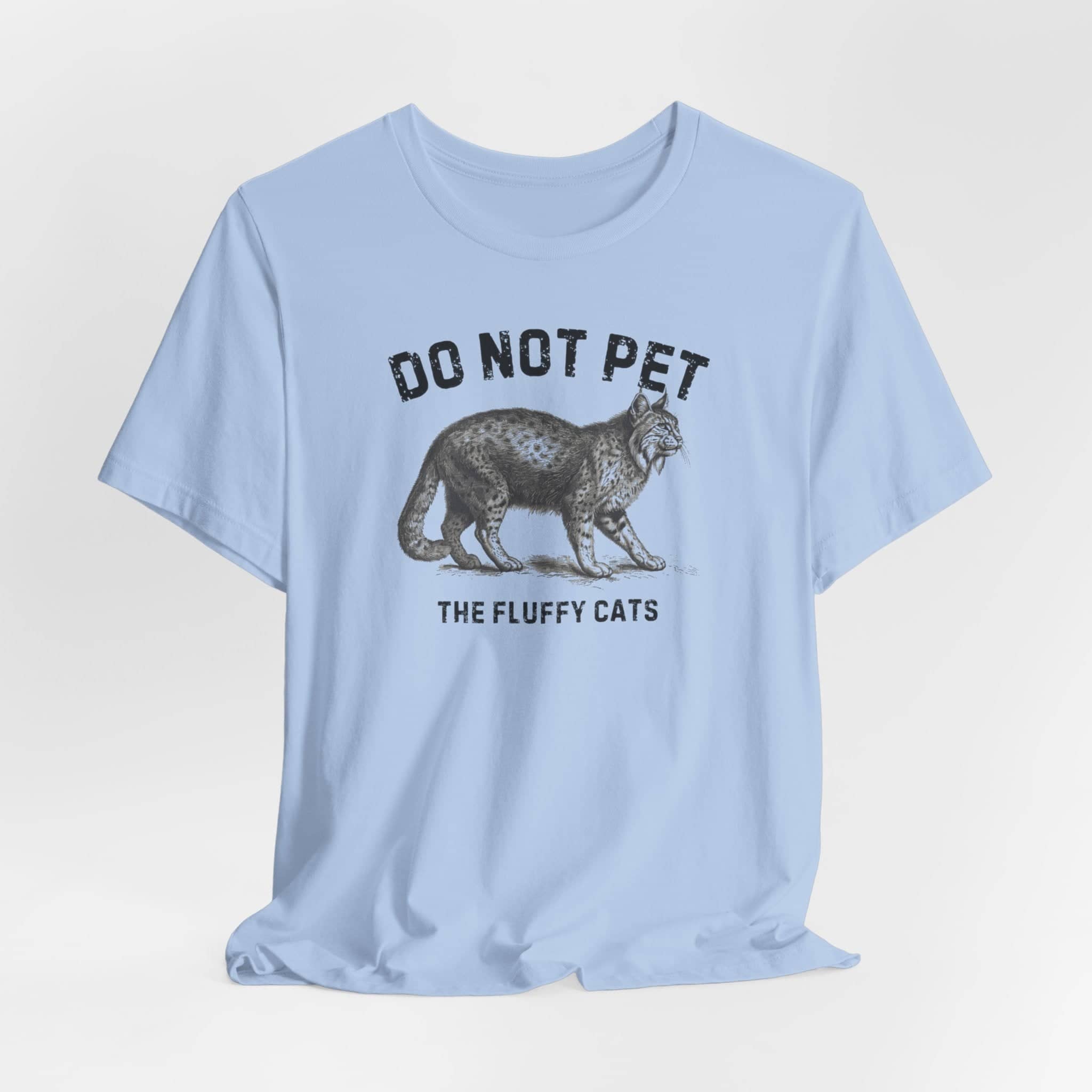 Do Not Pet The Fluffy Cats Shirt Funny Animal Lover Tee