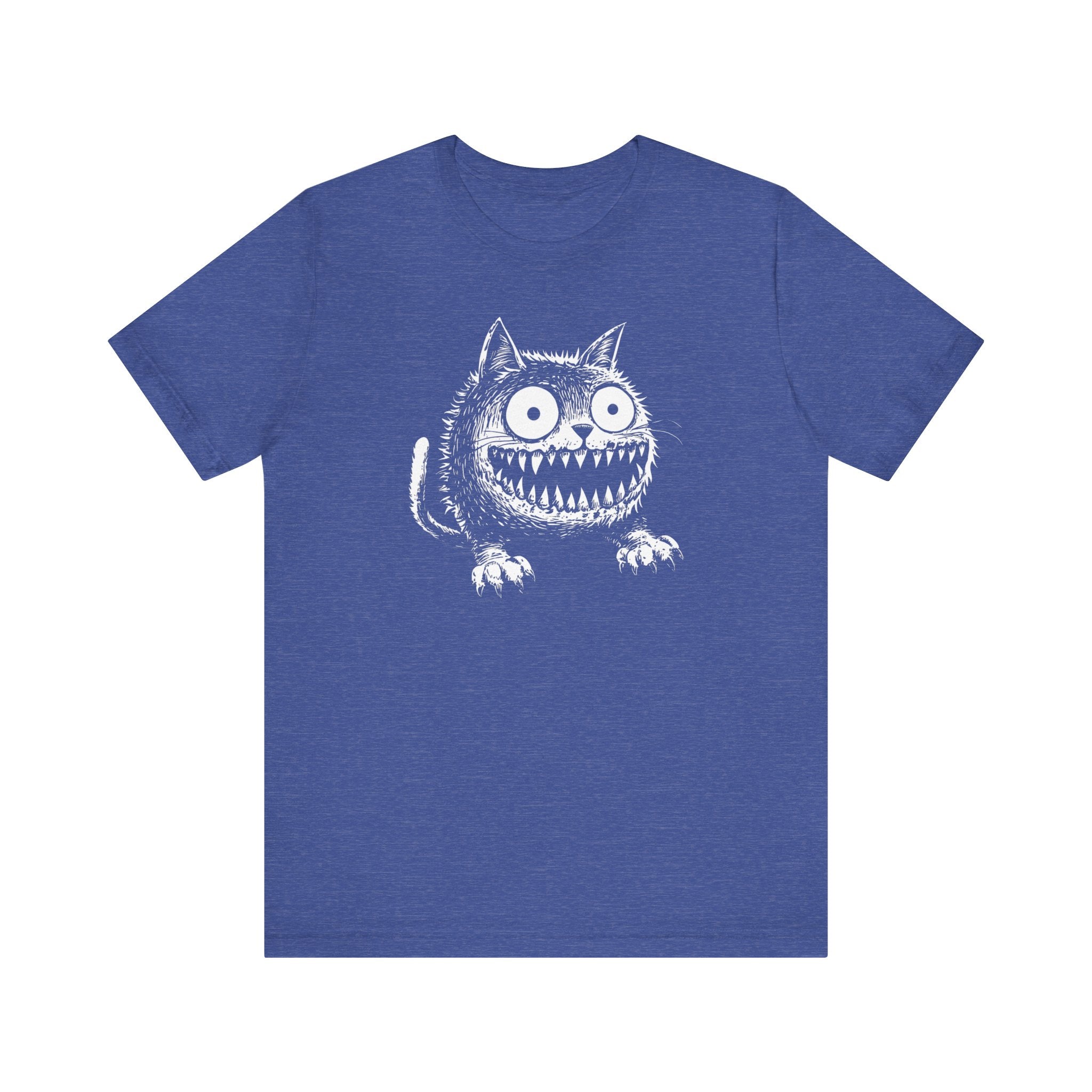 Grinning Creepy Cat T-Shirt