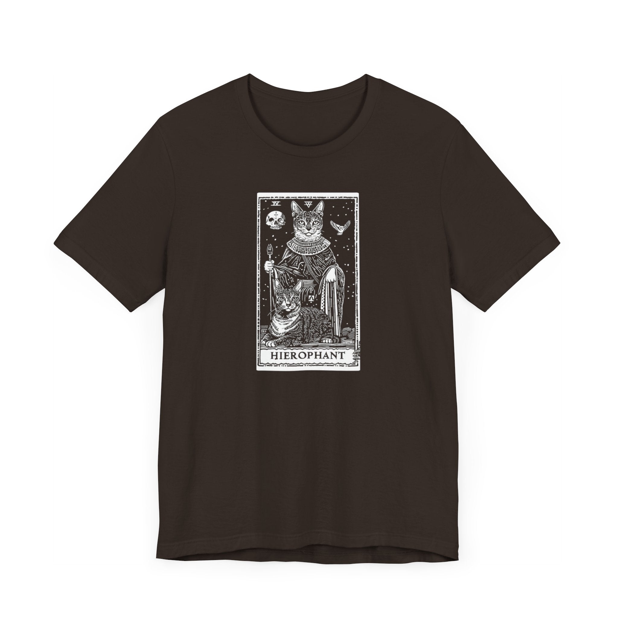 Hierophant Tarot Cat T-Shirt