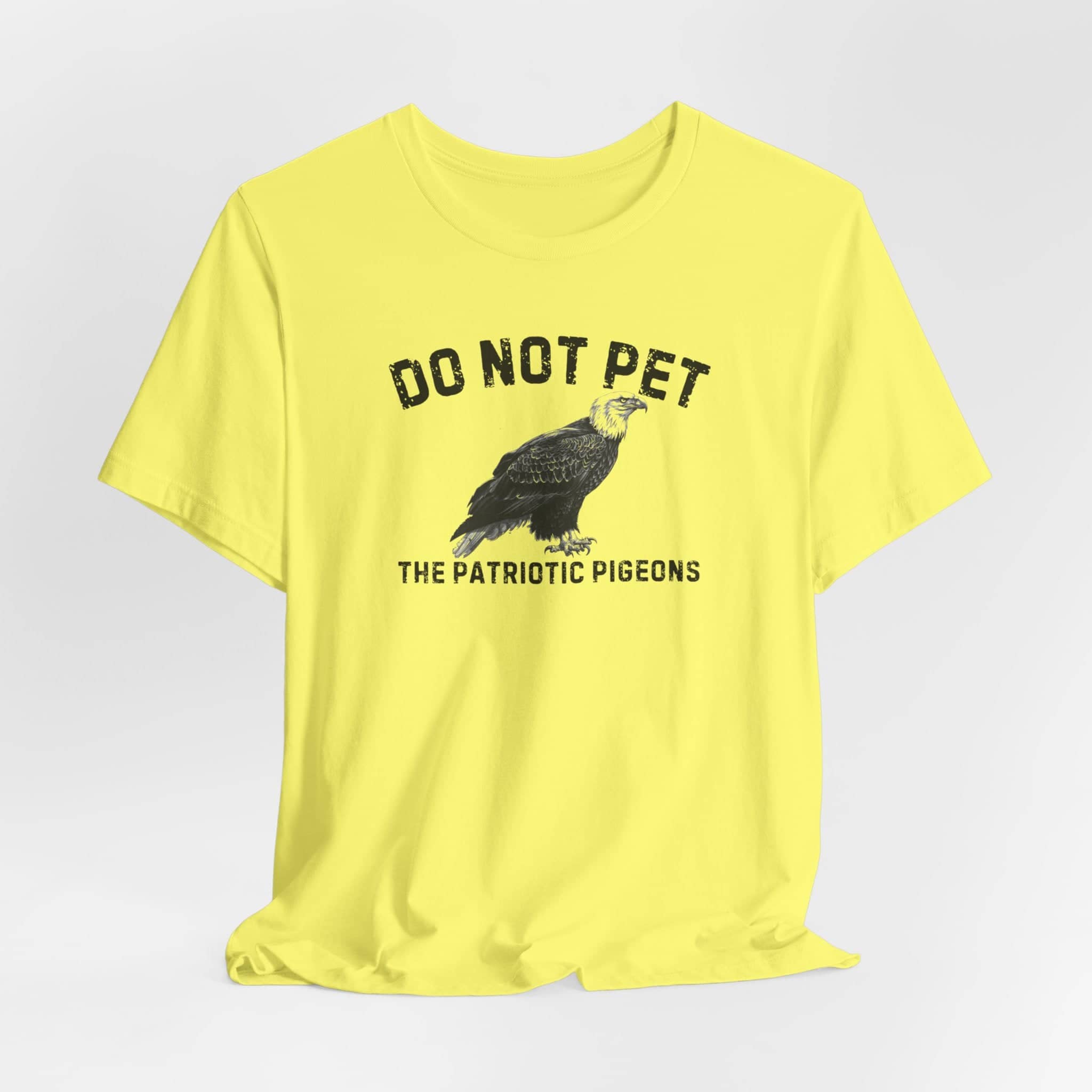 Do Not Pet The Patriotic Pigeons Shirt Funny Eagle Lover Tee