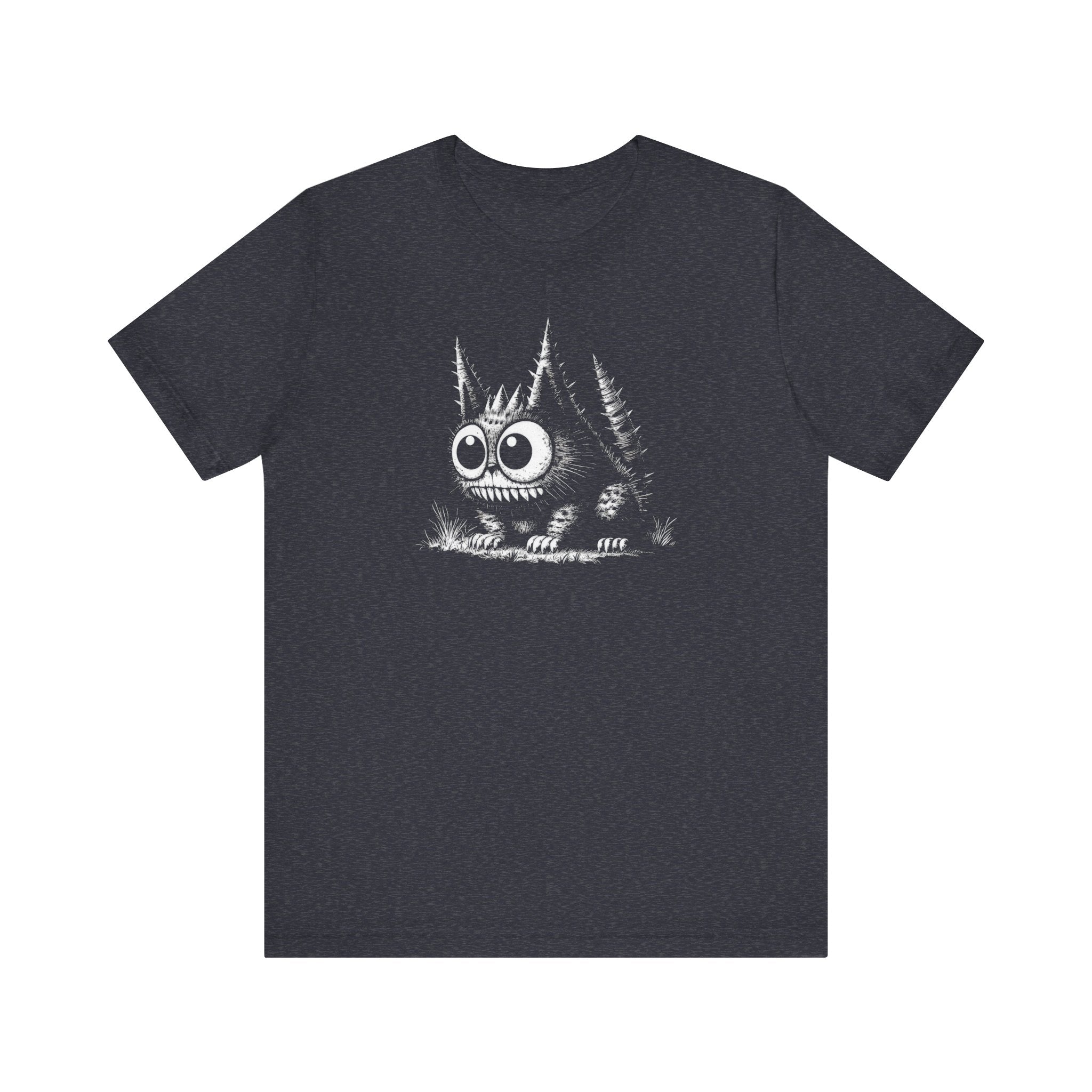 Spiky-Eyed Creature Graphic Tee