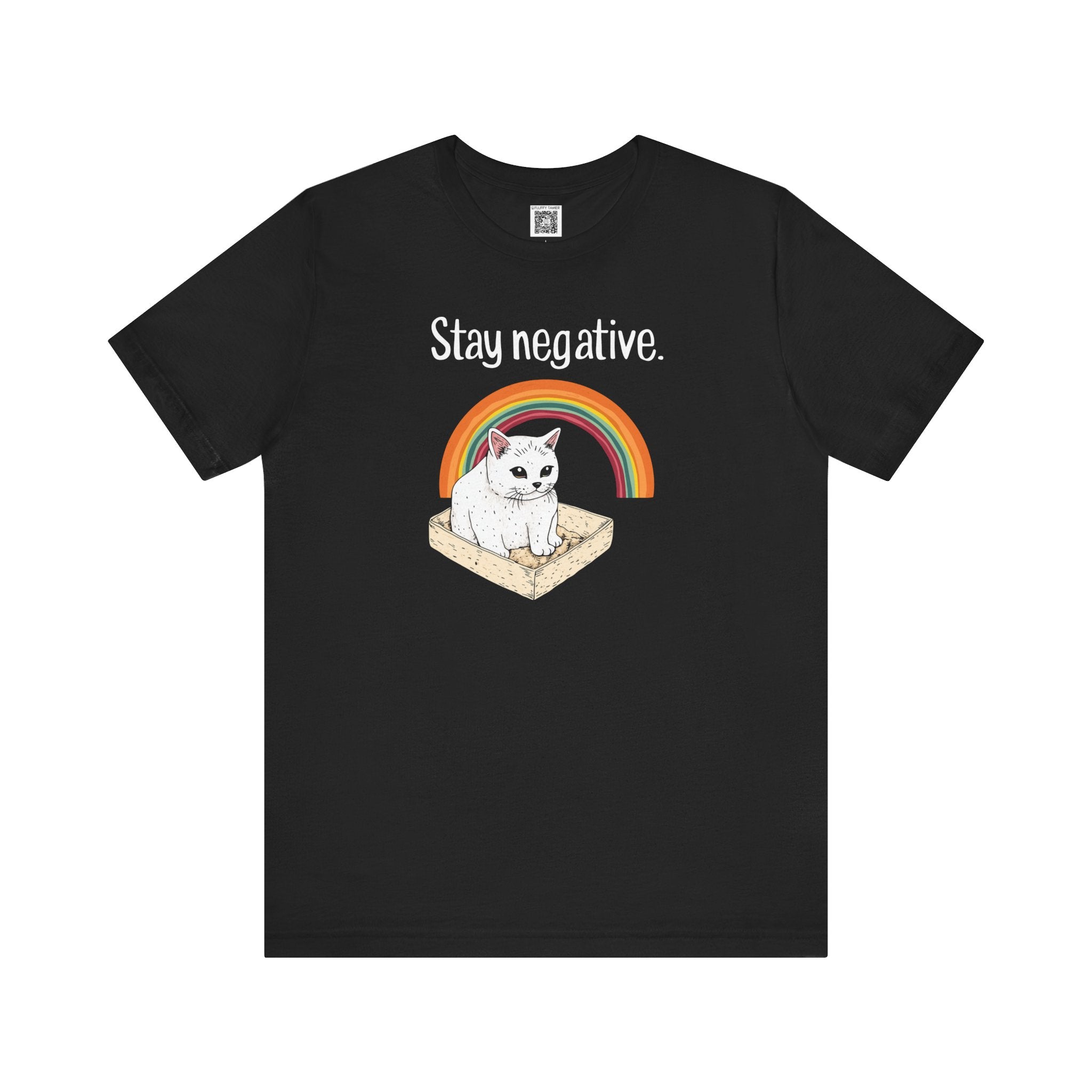 Stay Negative Cat T-Shirt