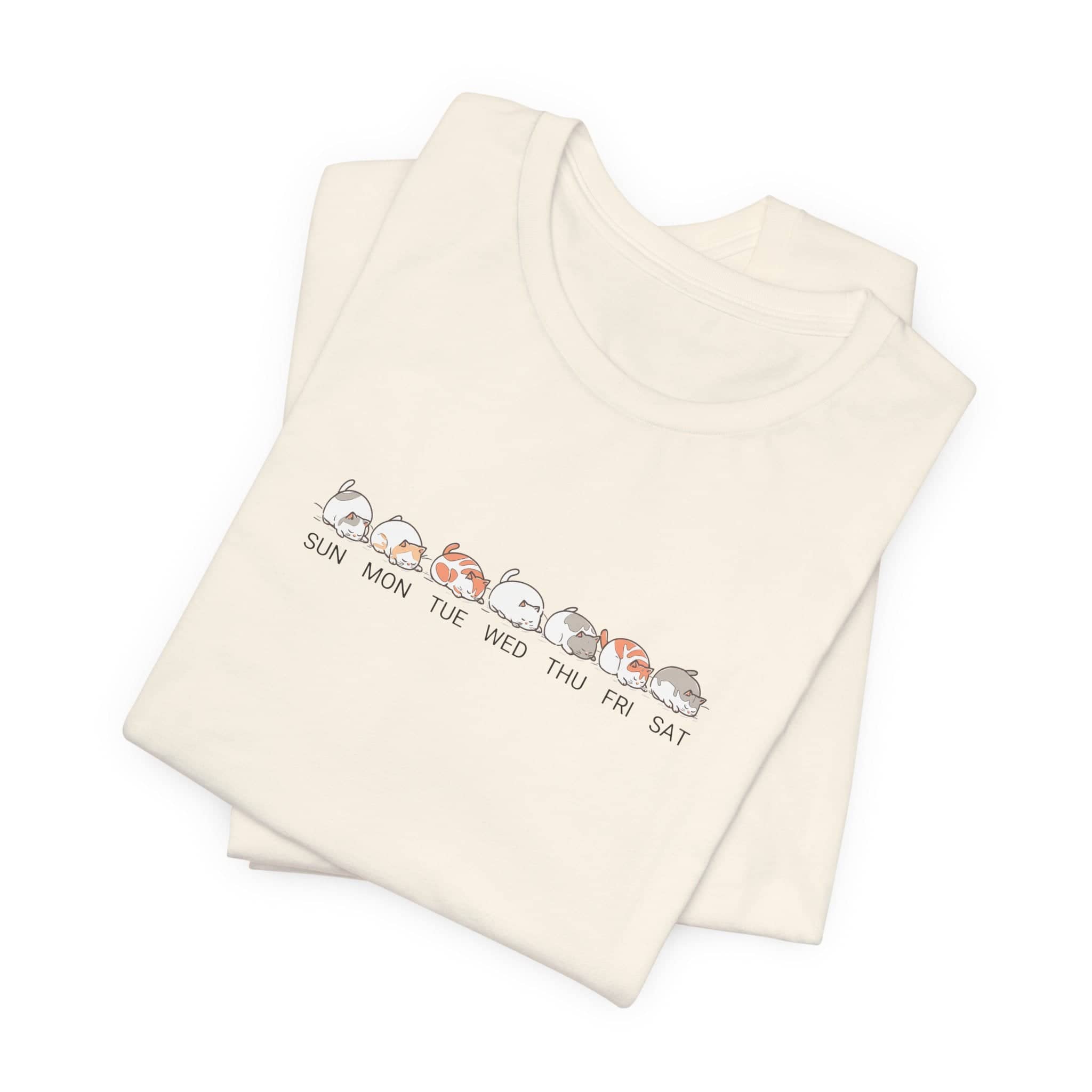 Lazy Cat Week T-Shirt