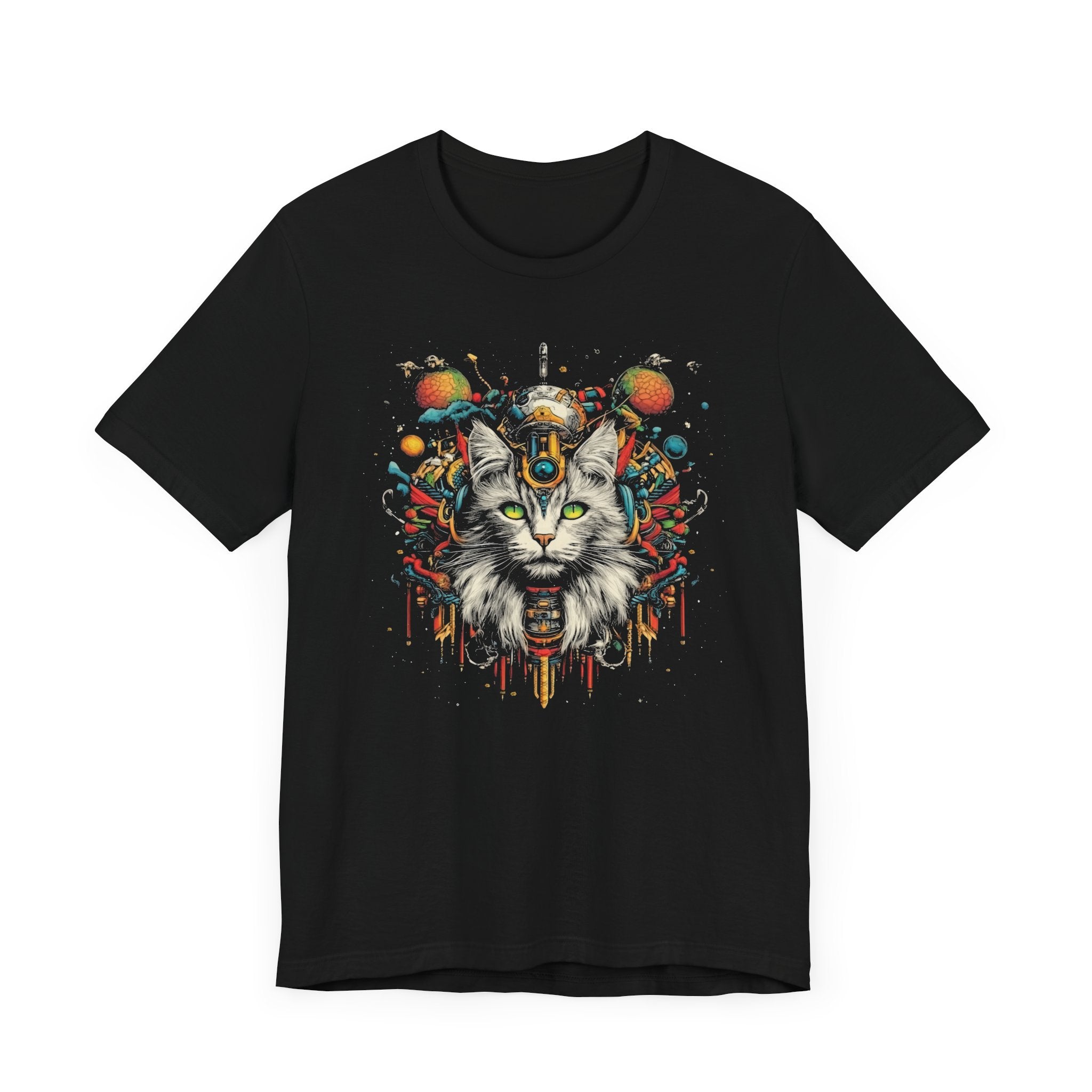 Psychedelic Cosmic Cat T-Shirt