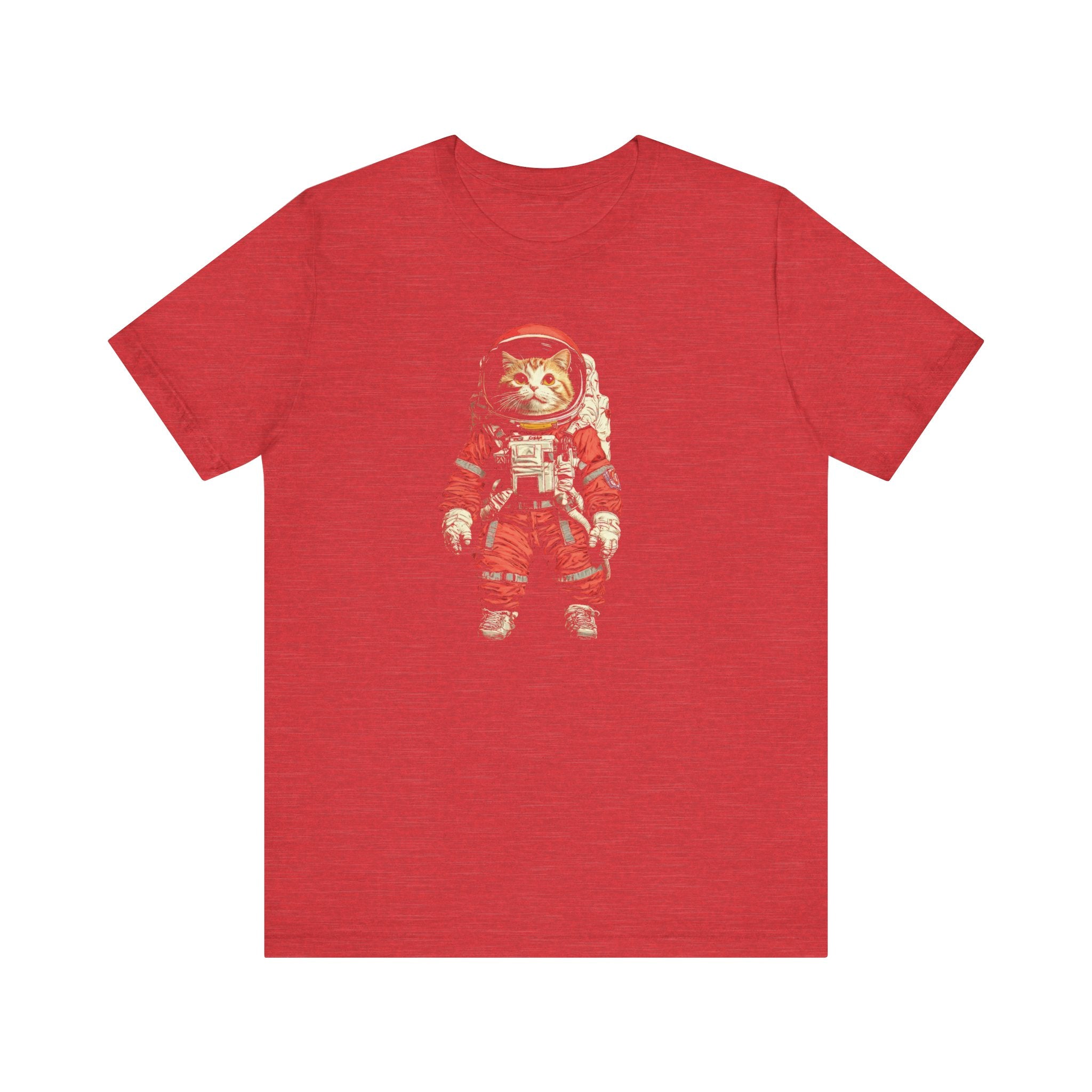 Courageous Cat Astronaut Graphic Tee