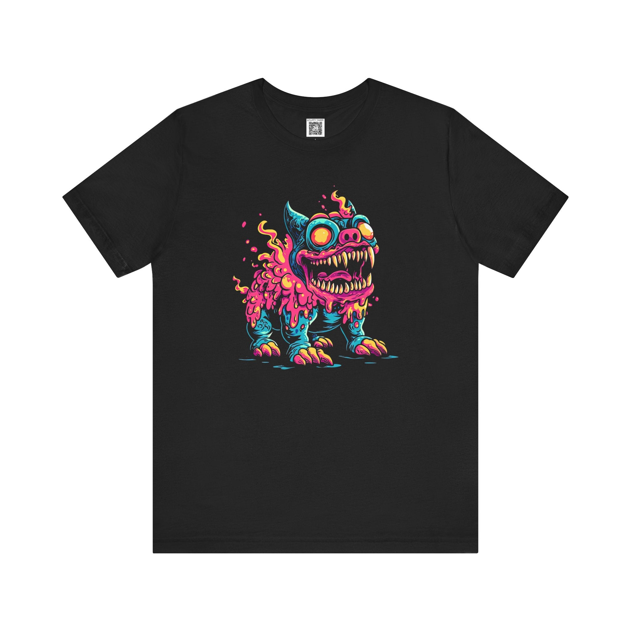 Vibrant Monster Graphic Tee