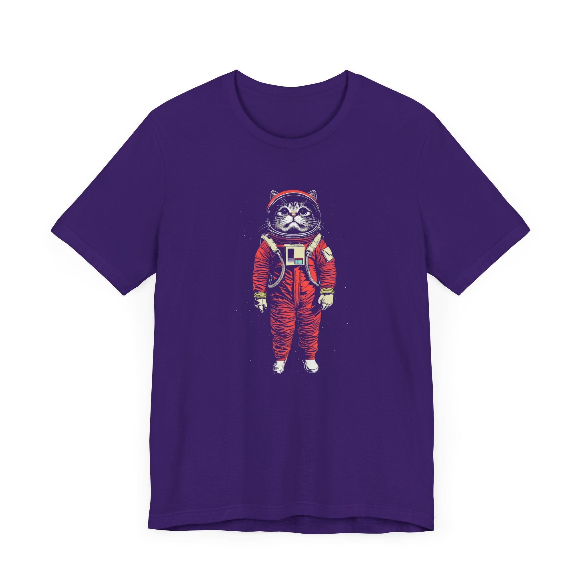 Adorable Cat Astronaut Graphic Tee