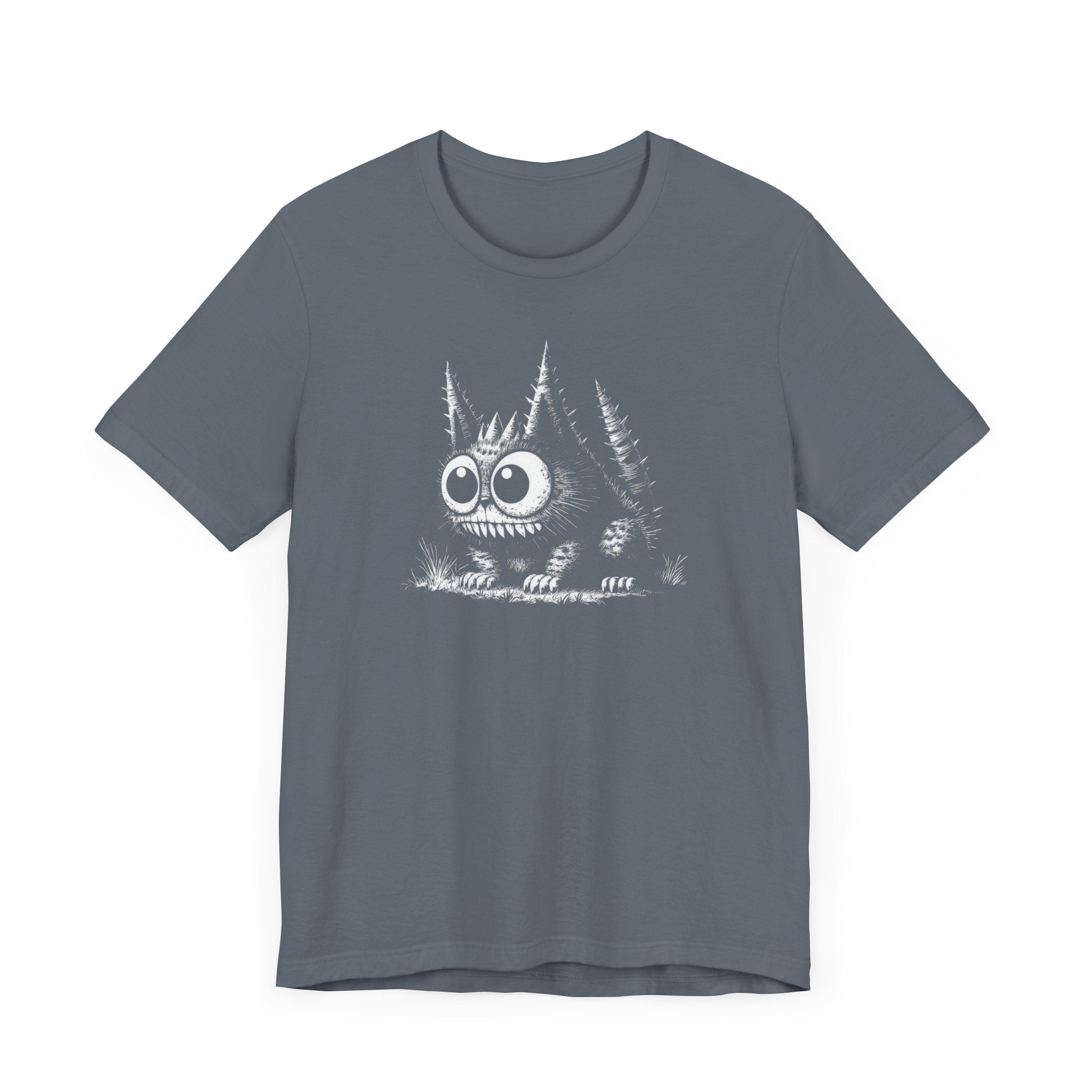 Spiky-Eyed Creature Graphic Tee