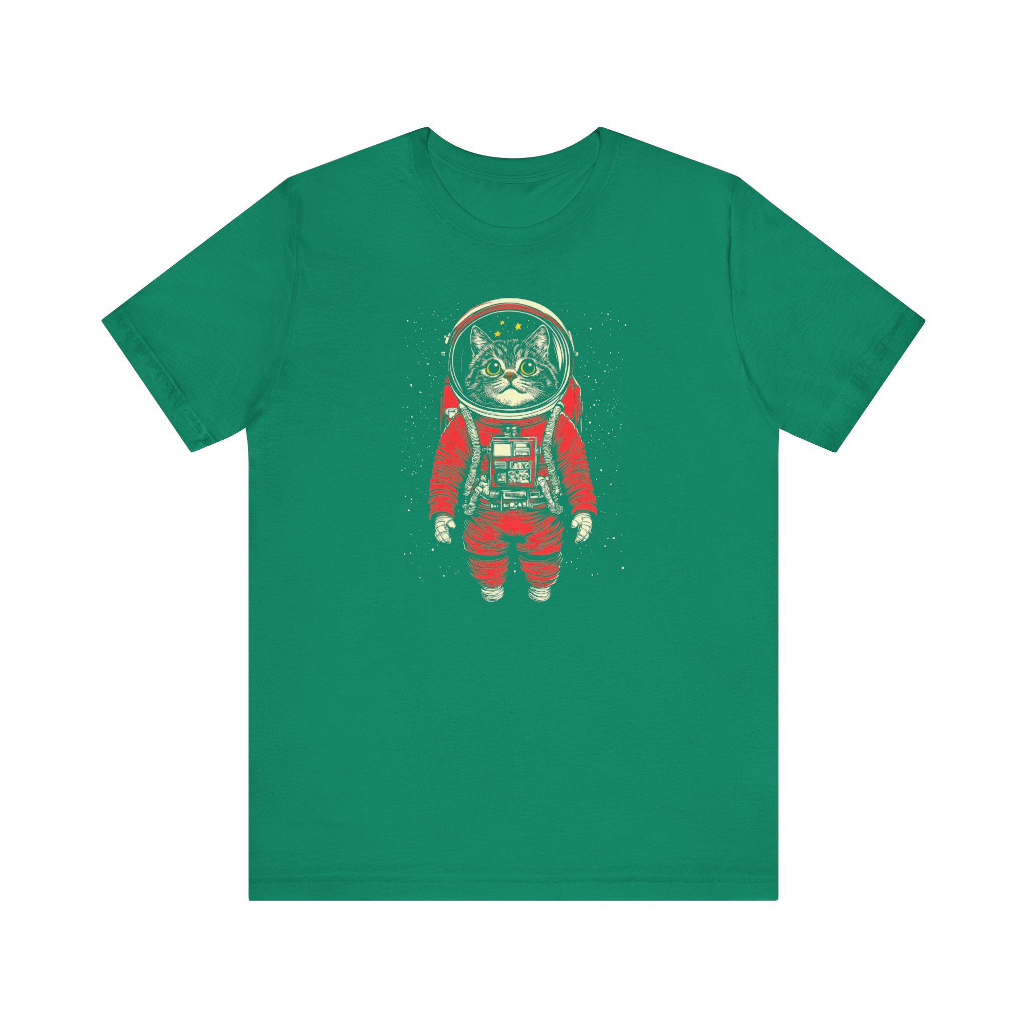 Red Spacesuit Cat T-Shirt
