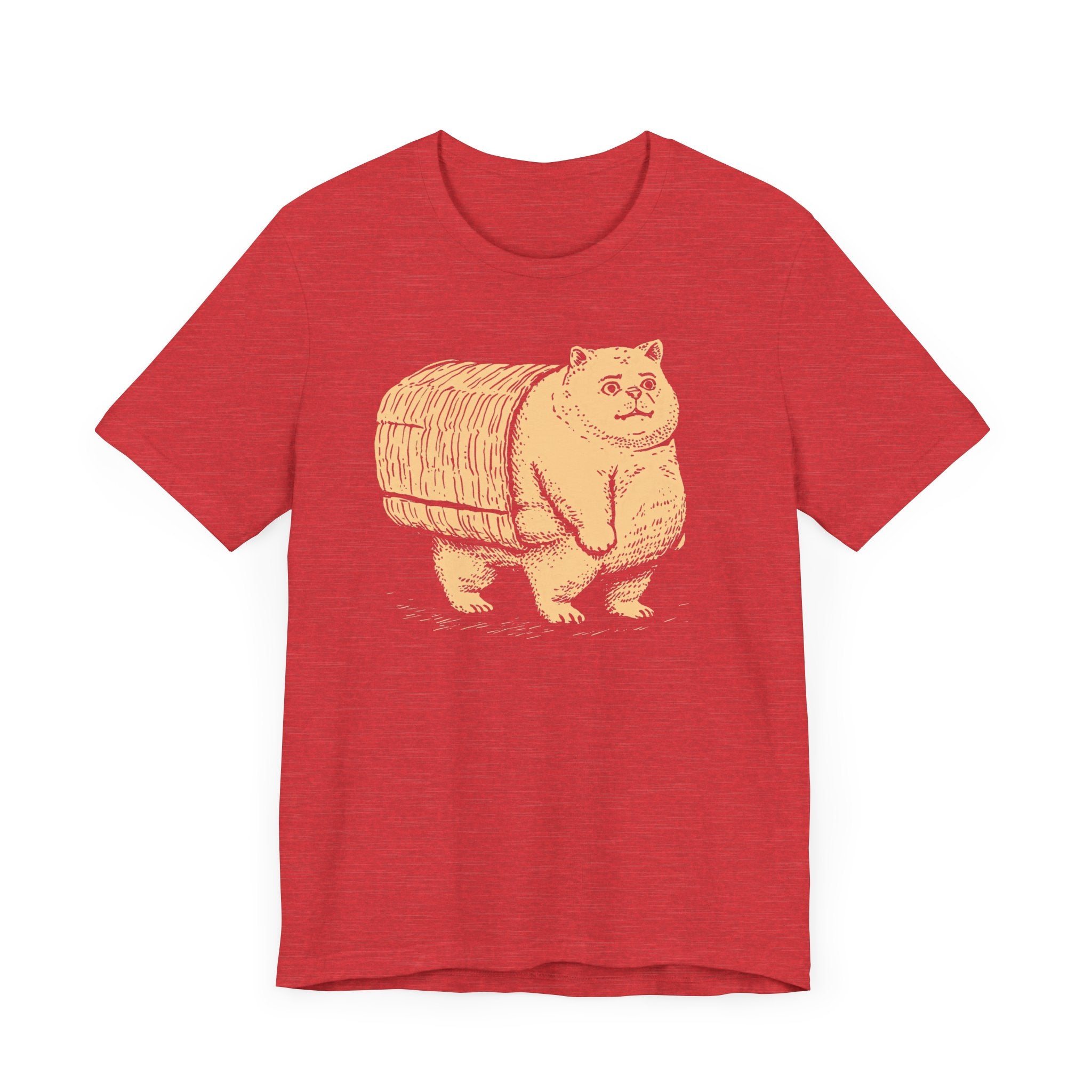 Cat Carrying Basket Graphic Tee