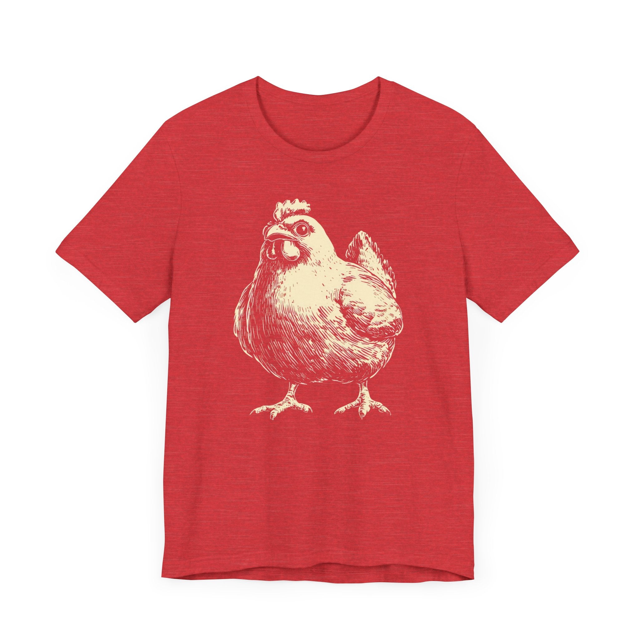 Vintage Chicken Illustration Tee