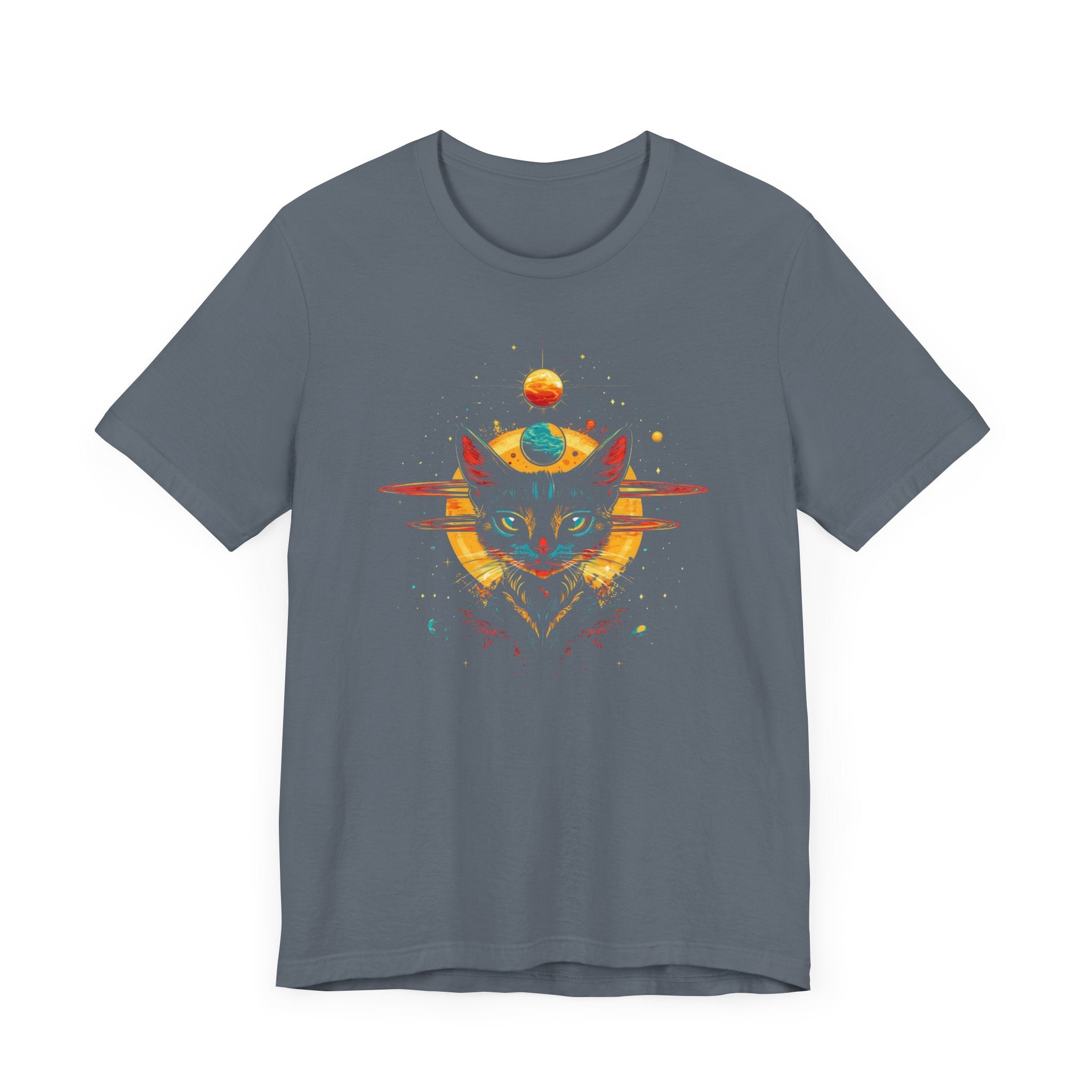Cosmic Cat Galaxy T-Shirt