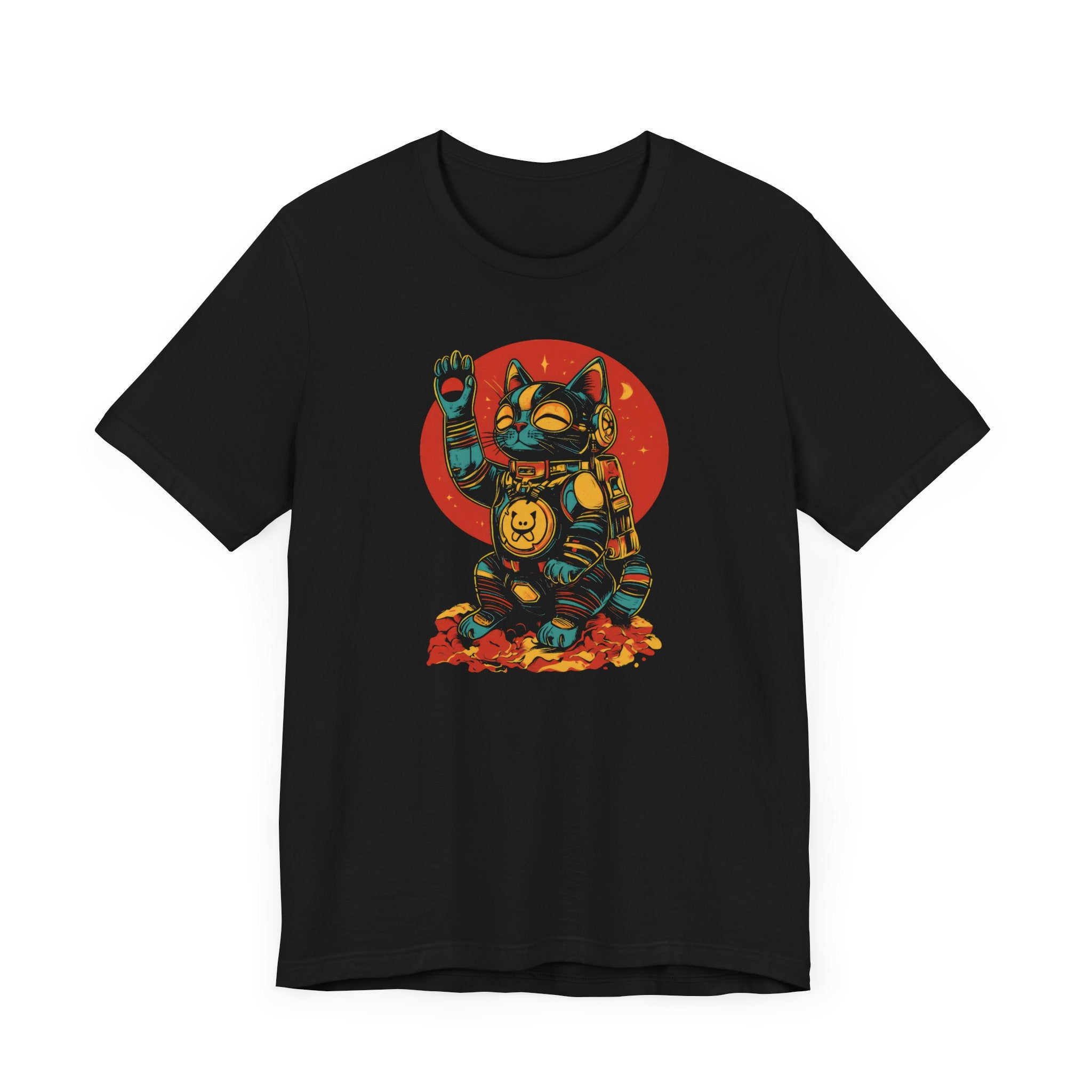 Cyberpunk Maneki-Neko T-Shirt