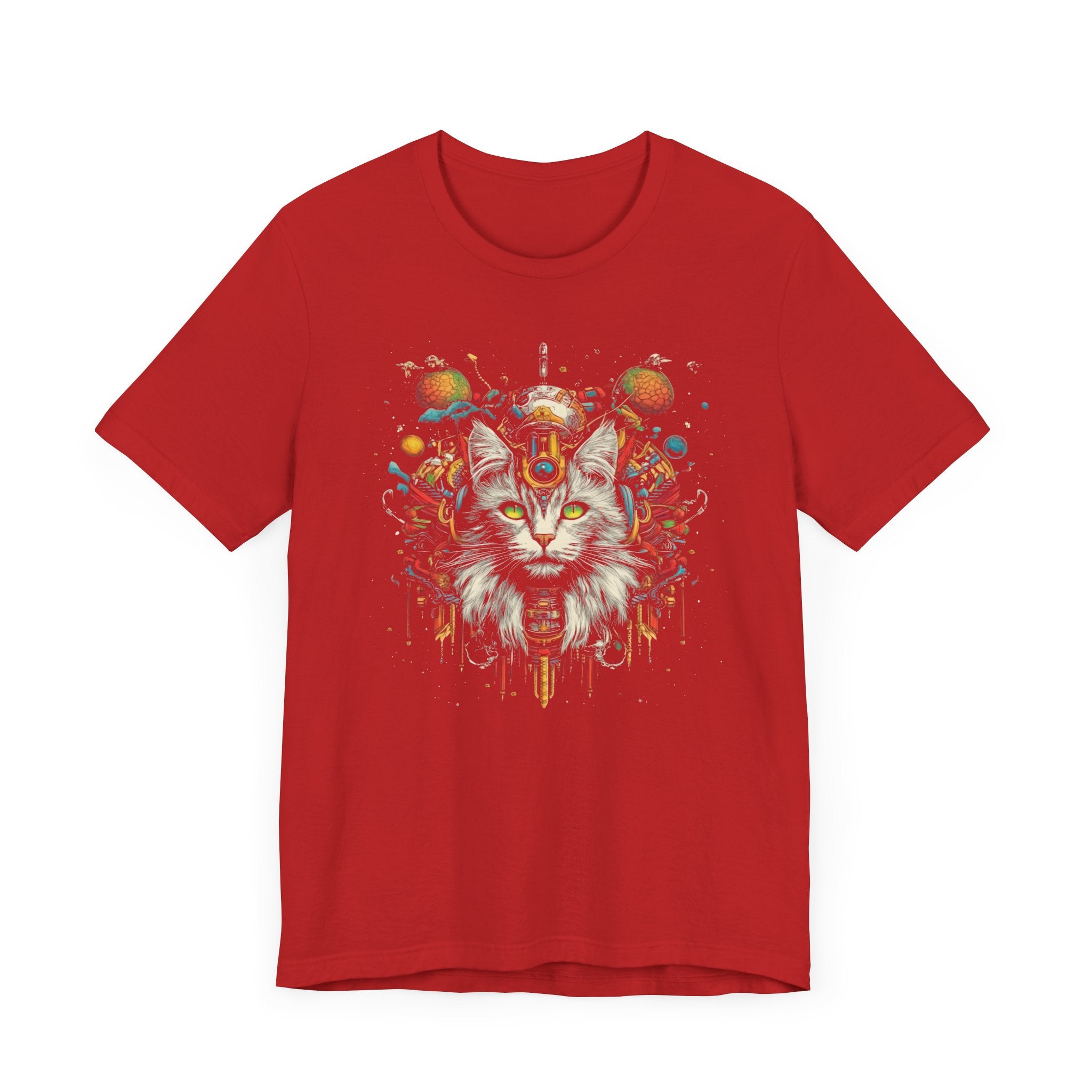 Psychedelic Cosmic Cat T-Shirt