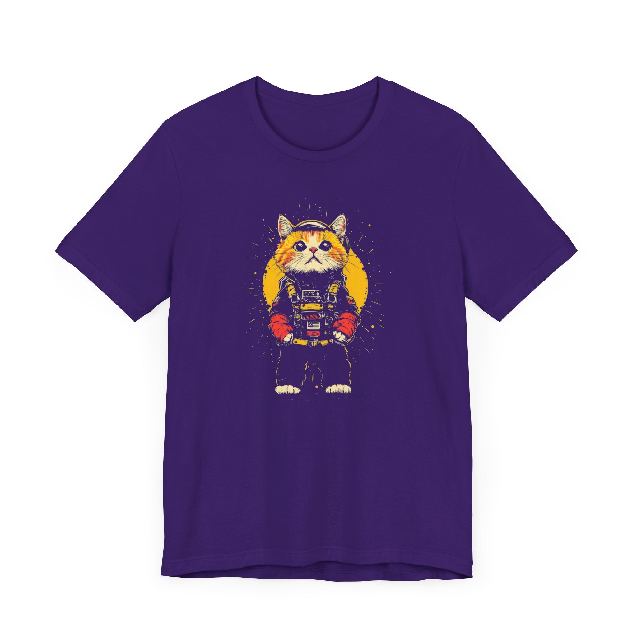 Space Cat Astronaut Graphic Tee