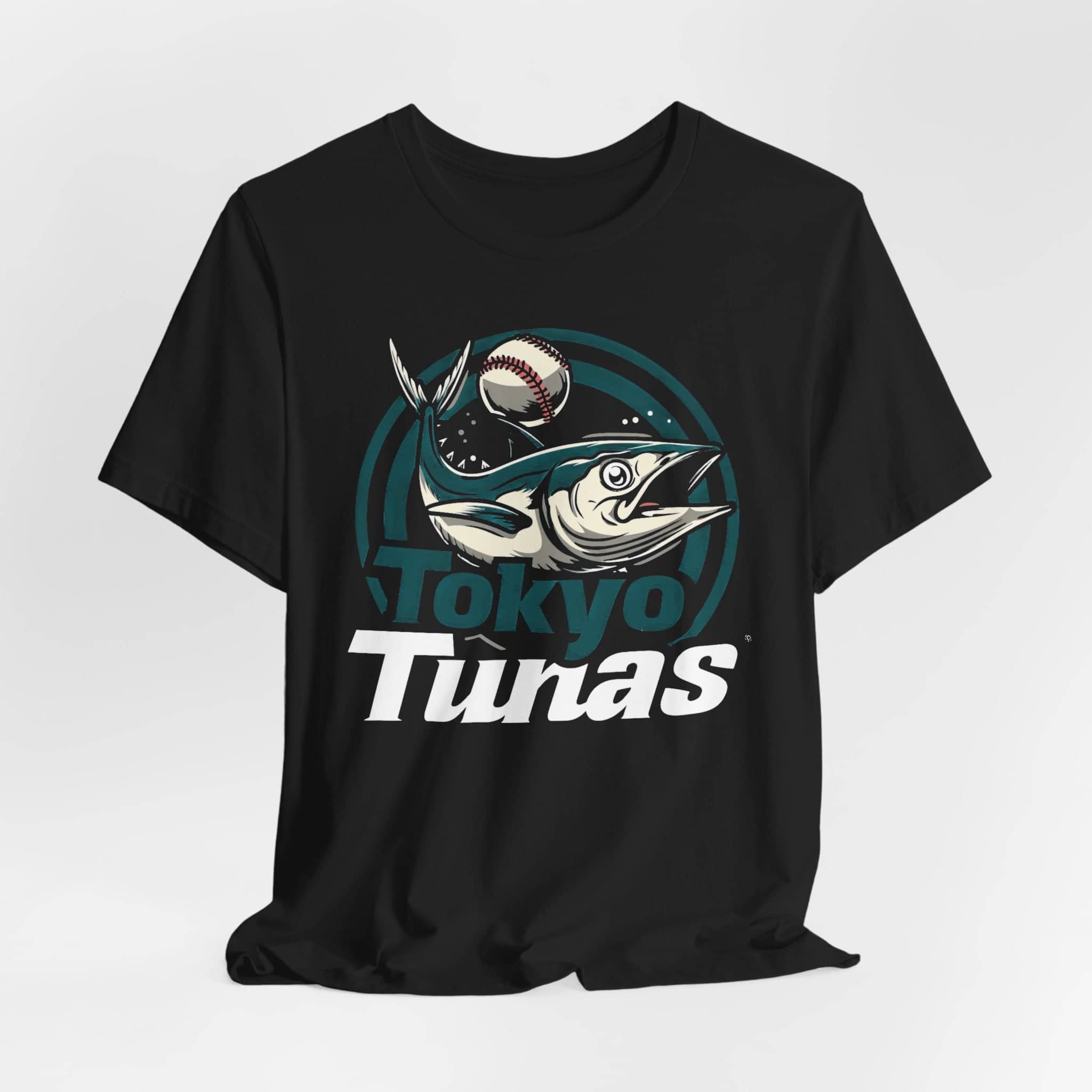 Tokyo Tunas T-Shirt Baseball Team Graphic Tee