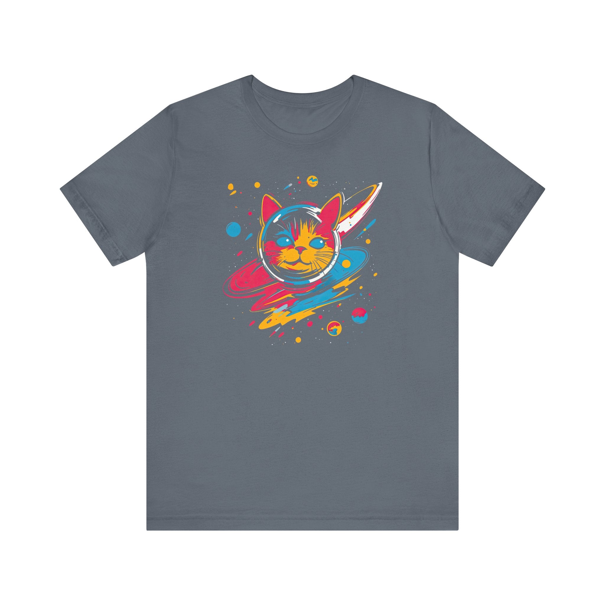 Cosmic Cat Orbit T-Shirt