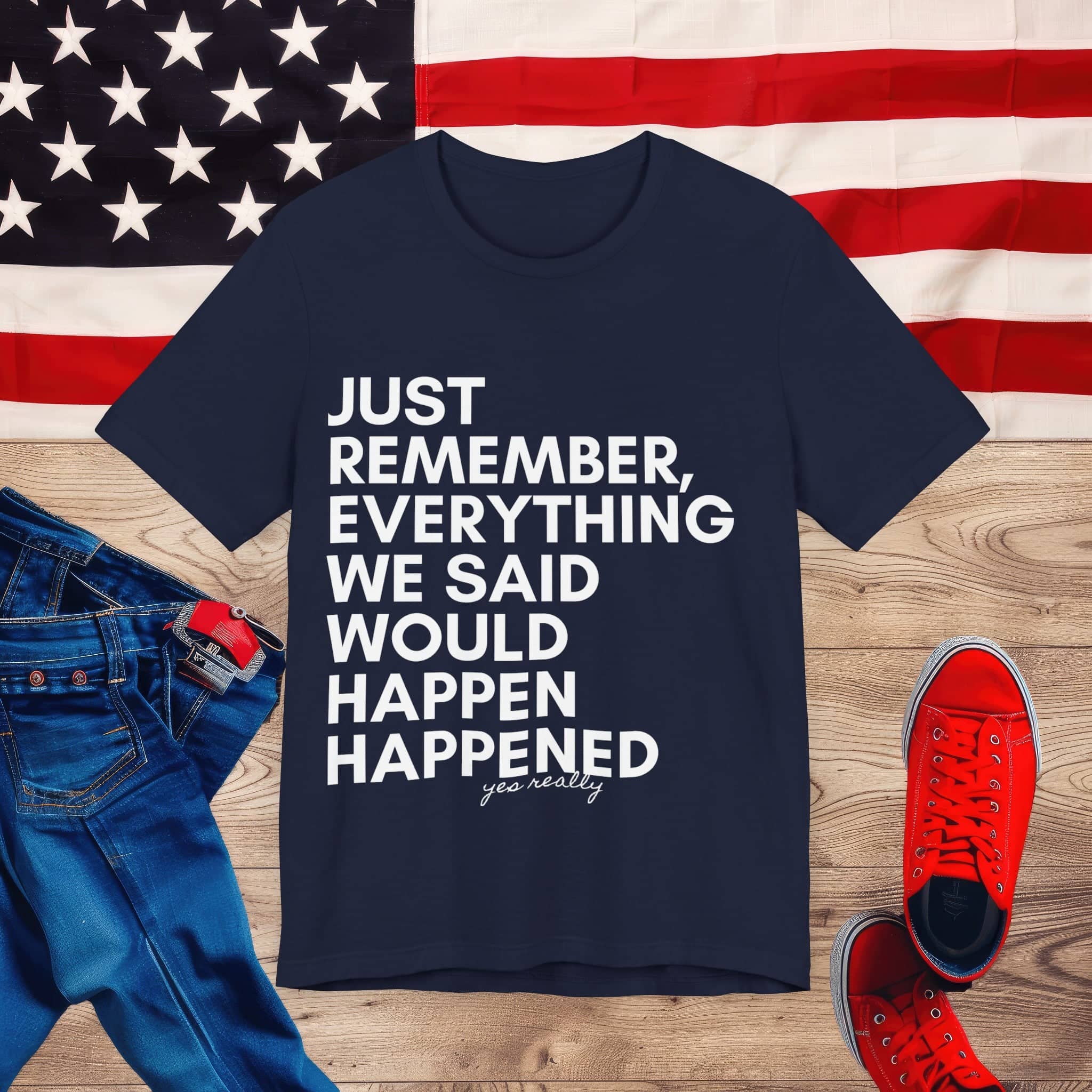 Predictive Proverbs Tee Top Centered Unisex Jersey Short Sleeve Tee