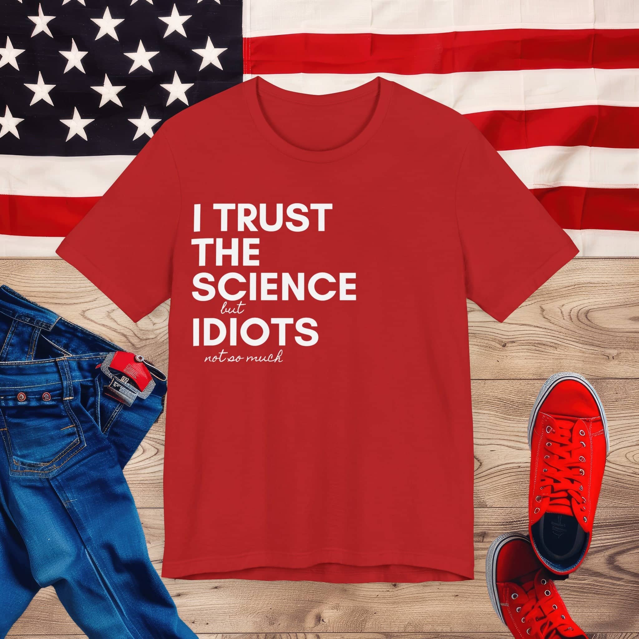 Science Trust Tee Unisex Jersey Short Sleeve Tee