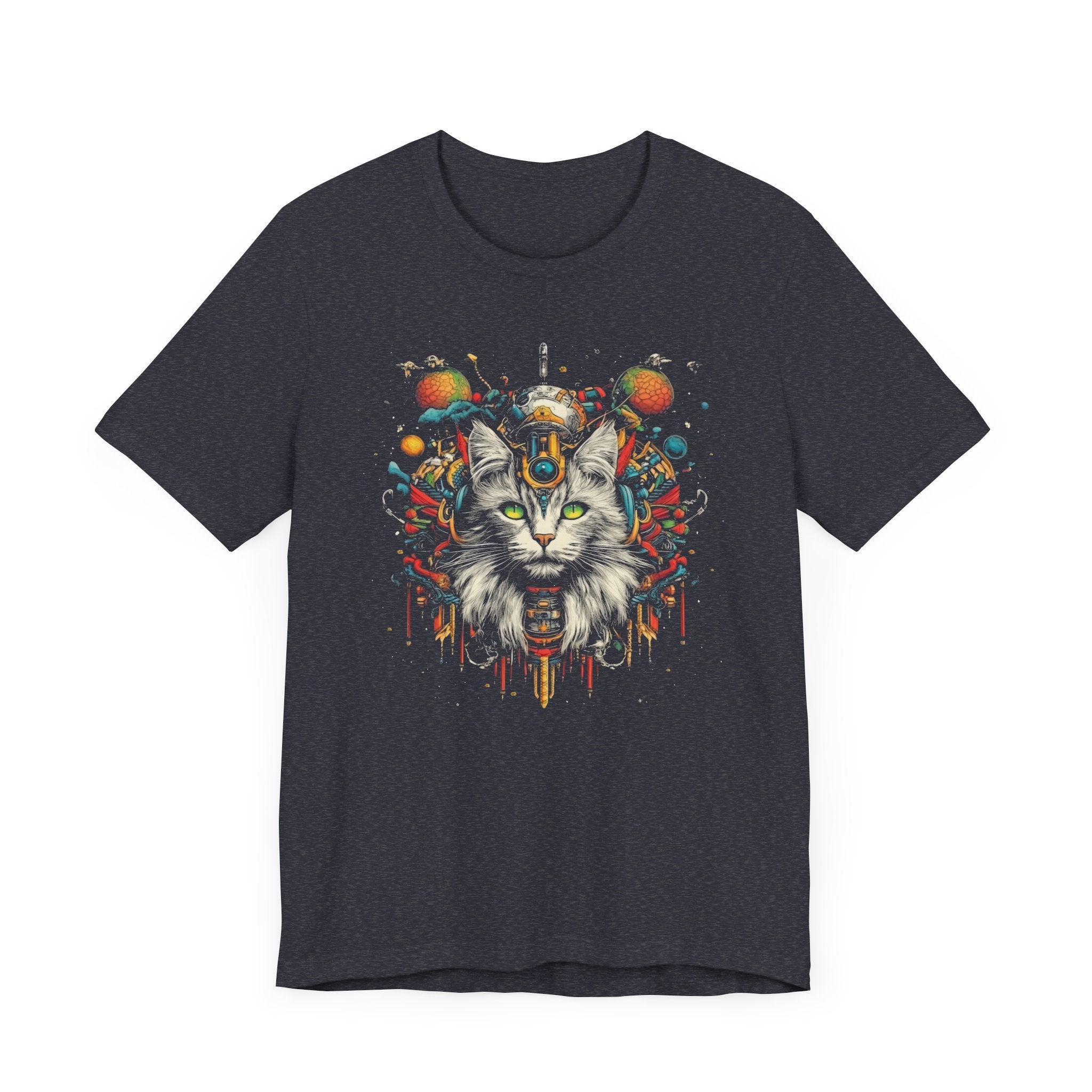 Psychedelic Cosmic Cat T-Shirt