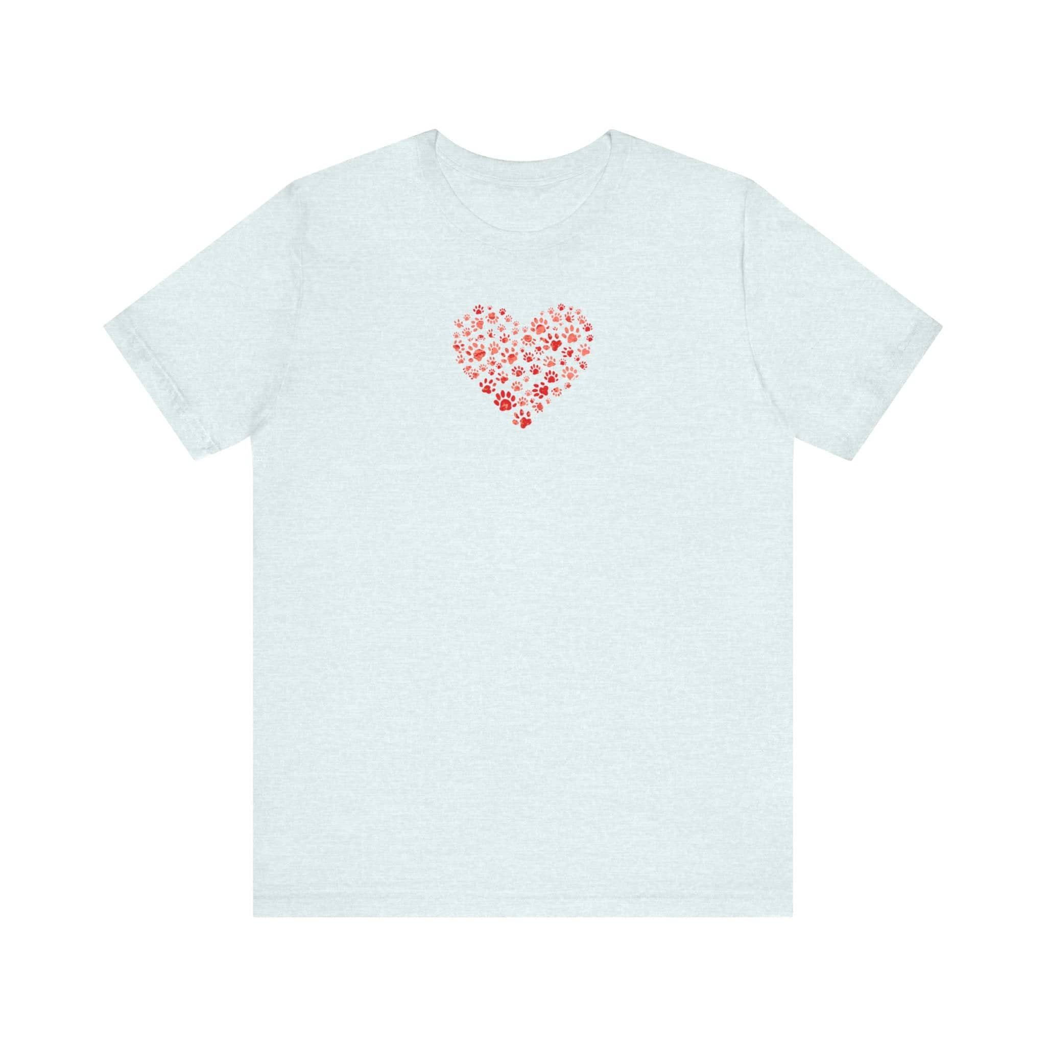 Heart Paw Print T-Shirt