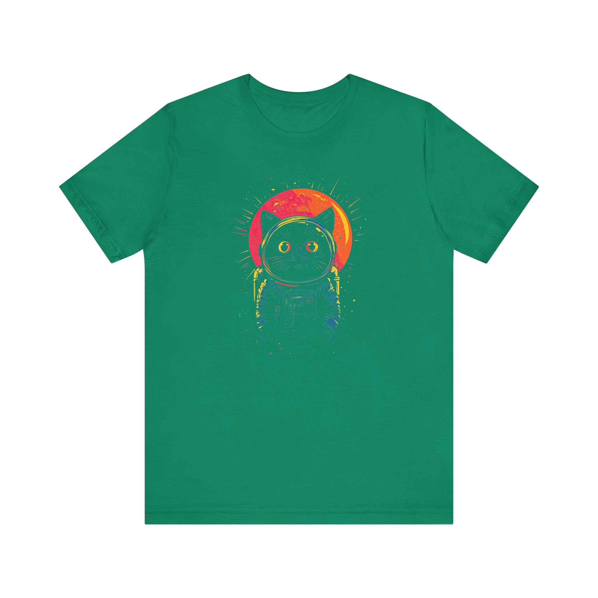 Astronaut Black Cat T-Shirt