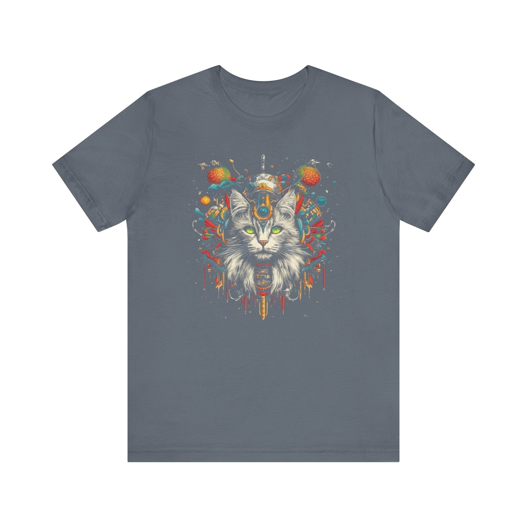 Psychedelic Cosmic Cat T-Shirt