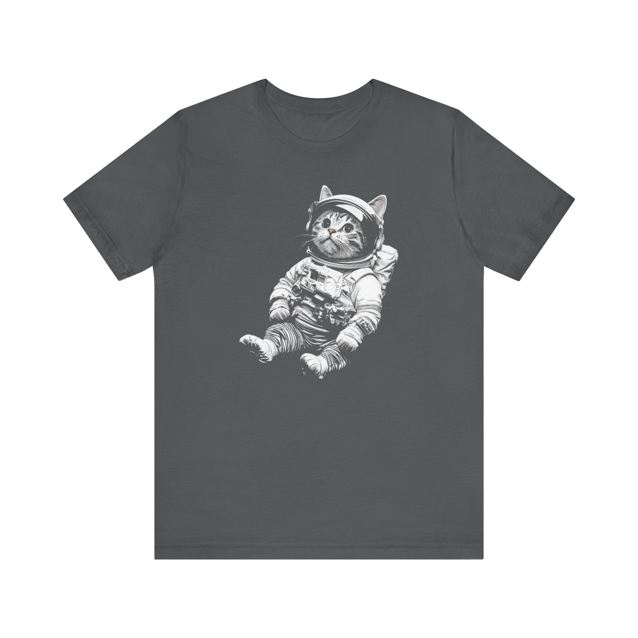 Chillin’ Space Cat Astronaut T-Shirt