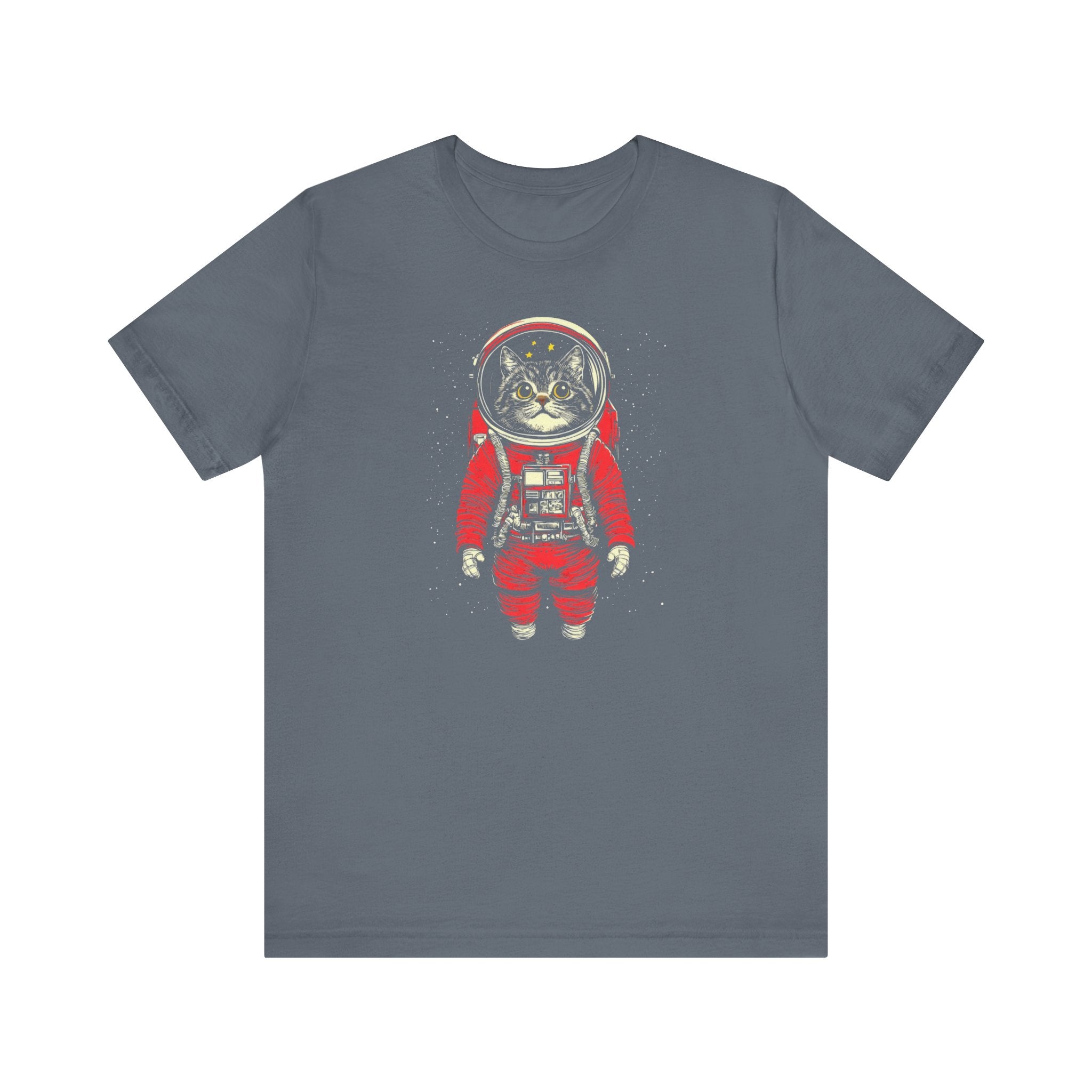 Red Spacesuit Cat T-Shirt