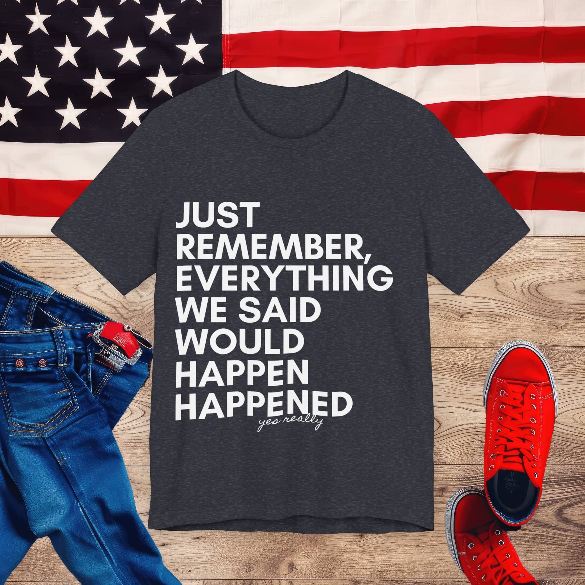 Predictive Proverbs Tee Top Centered Unisex Jersey Short Sleeve Tee