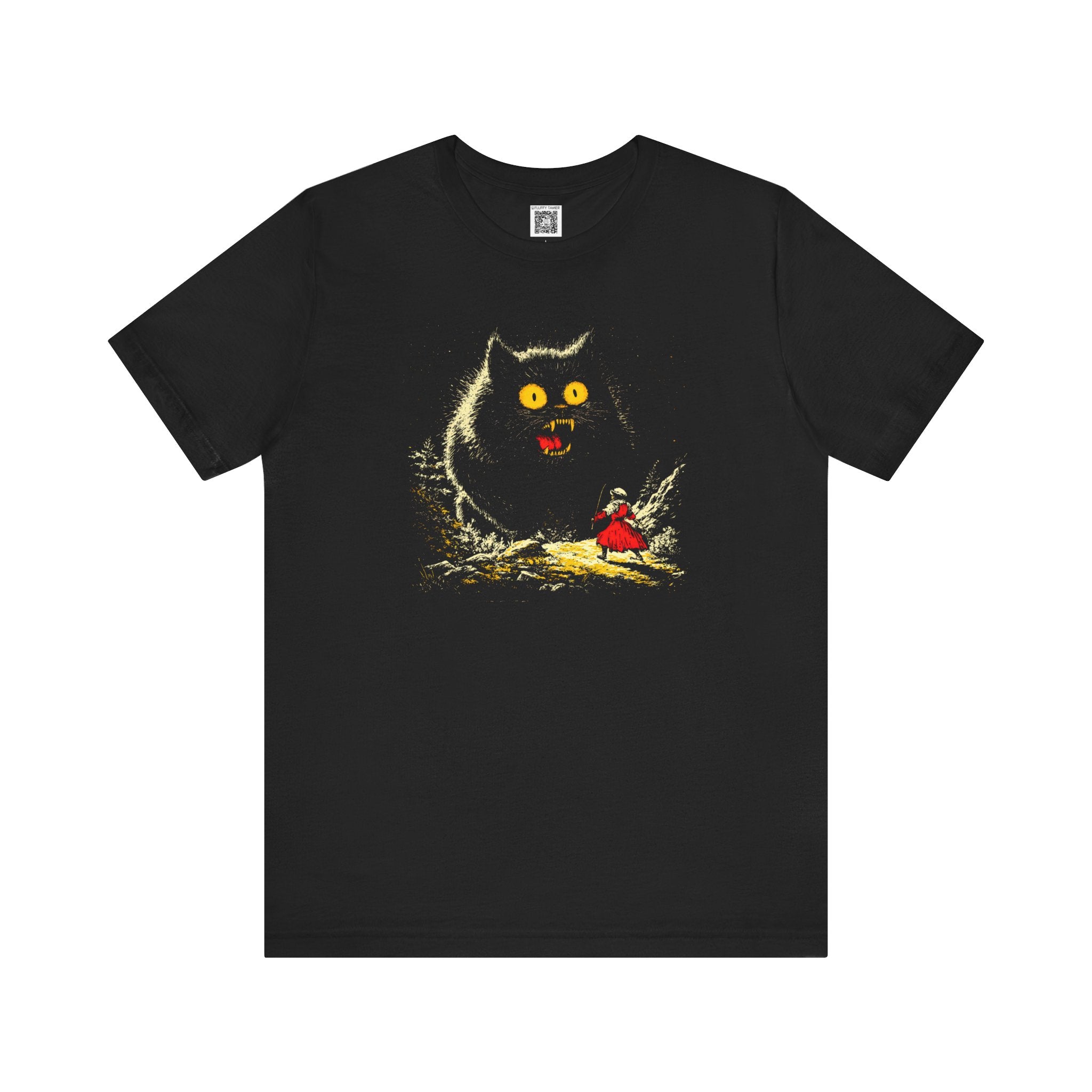 Whimsical Cat Graphic Tee