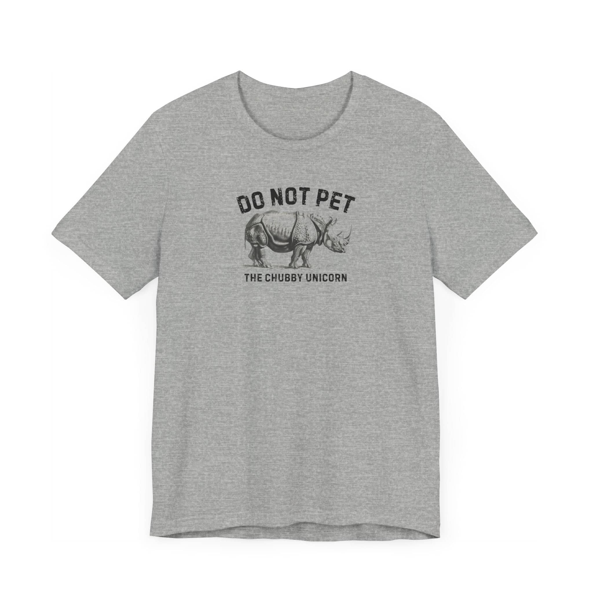 Do Not Pet The Chubby Unicorn Shirt Funny Rhino Lover Tee (XS to 5XL Edition)