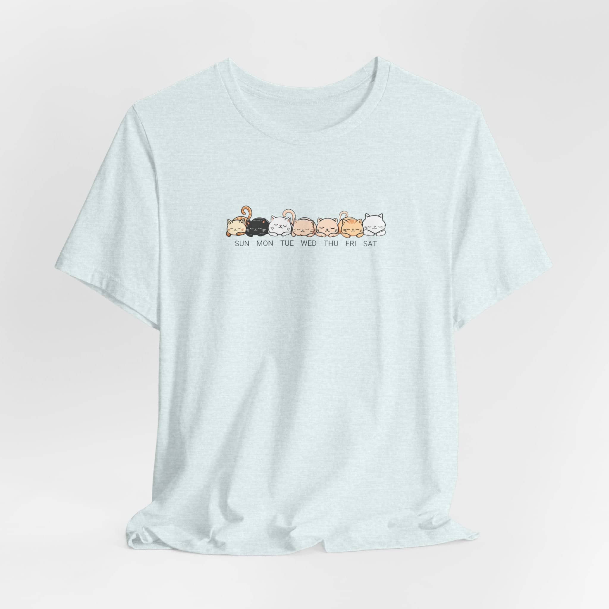 Weekly Cat Faces T-Shirt