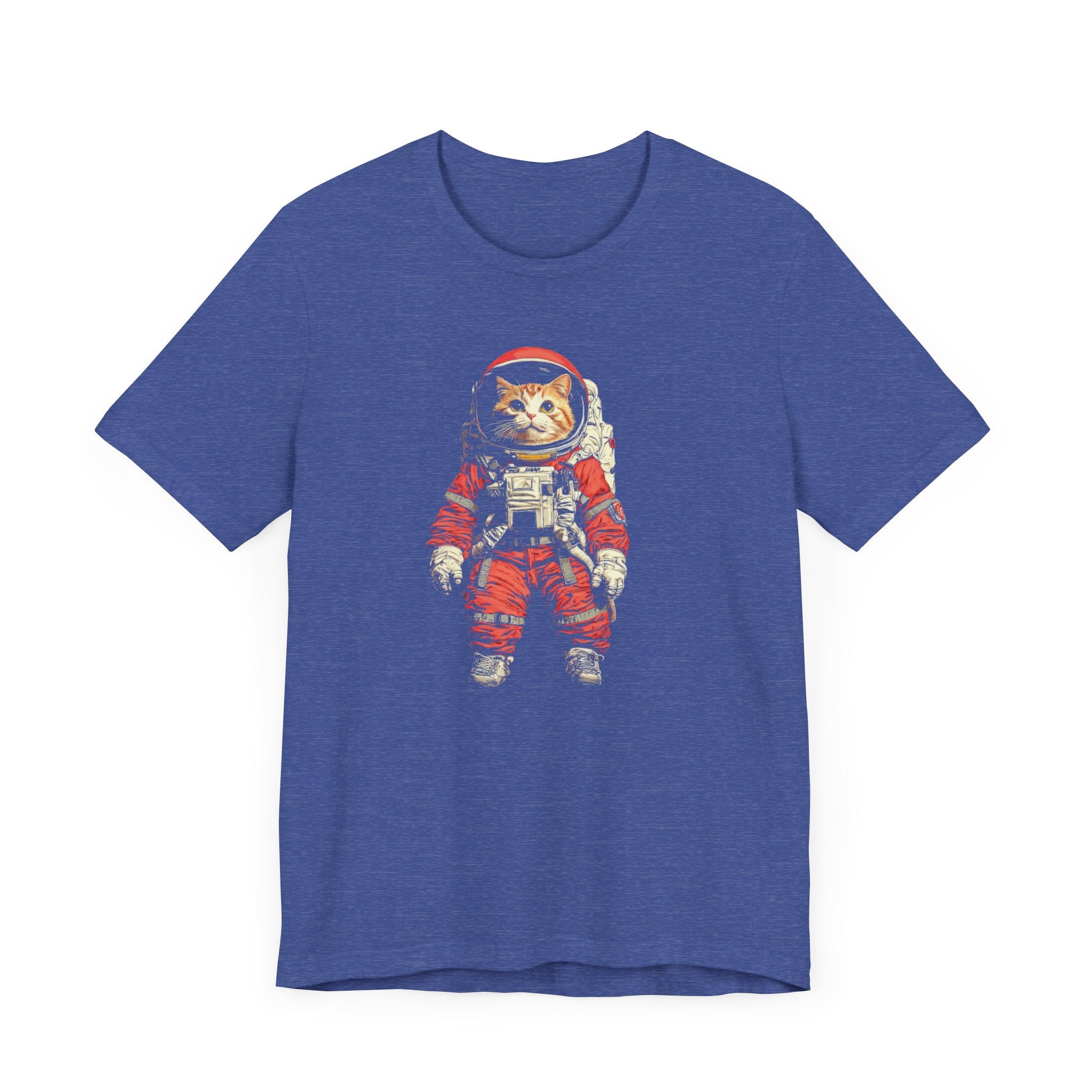 Courageous Cat Astronaut Graphic Tee