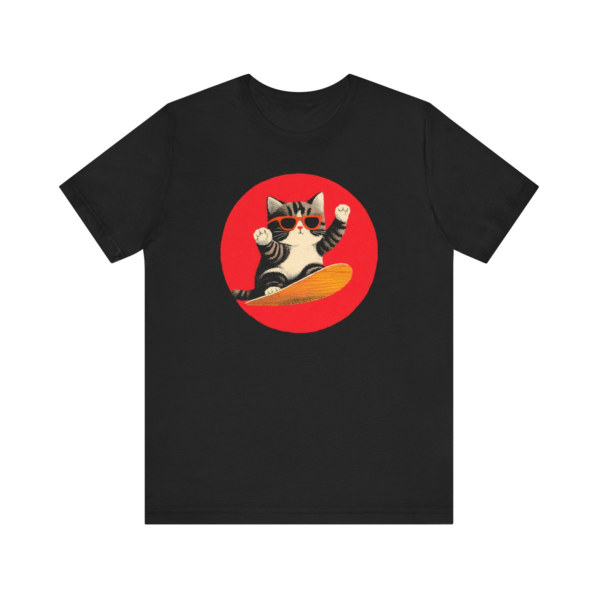 Cool Cat Skateboard T-Shirt