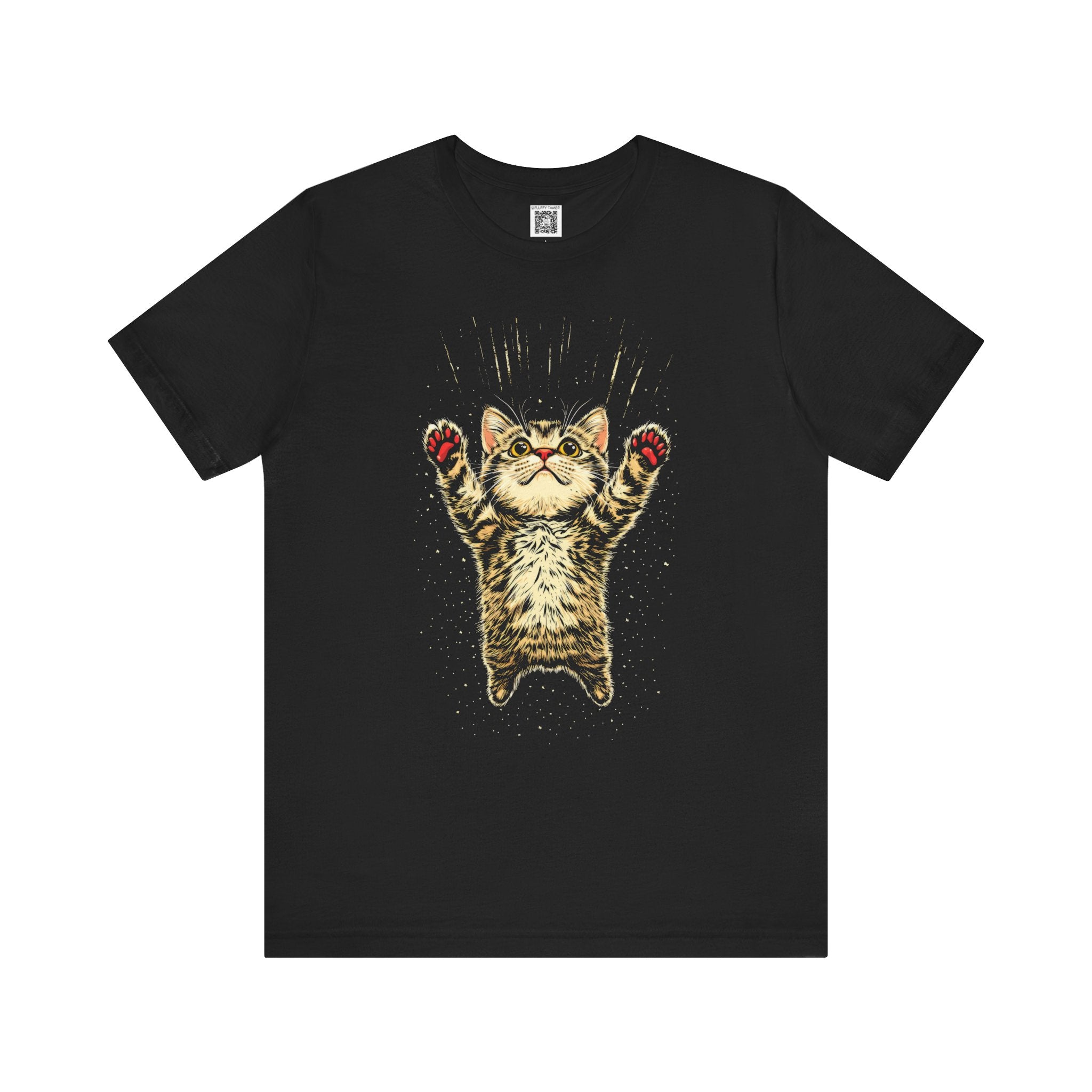 Playful Cat Graphic Tee