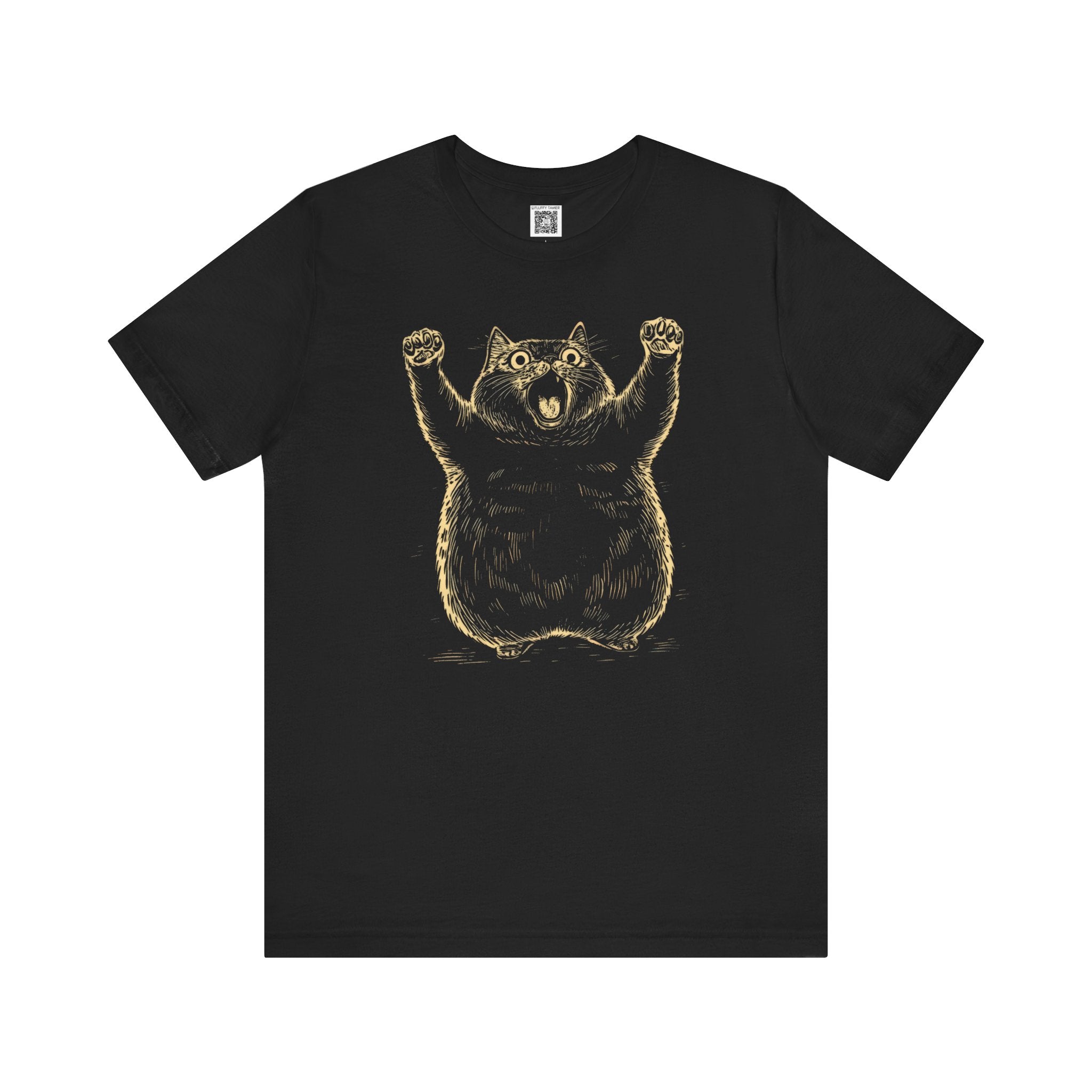 Funny Cat Graphic T-Shirt