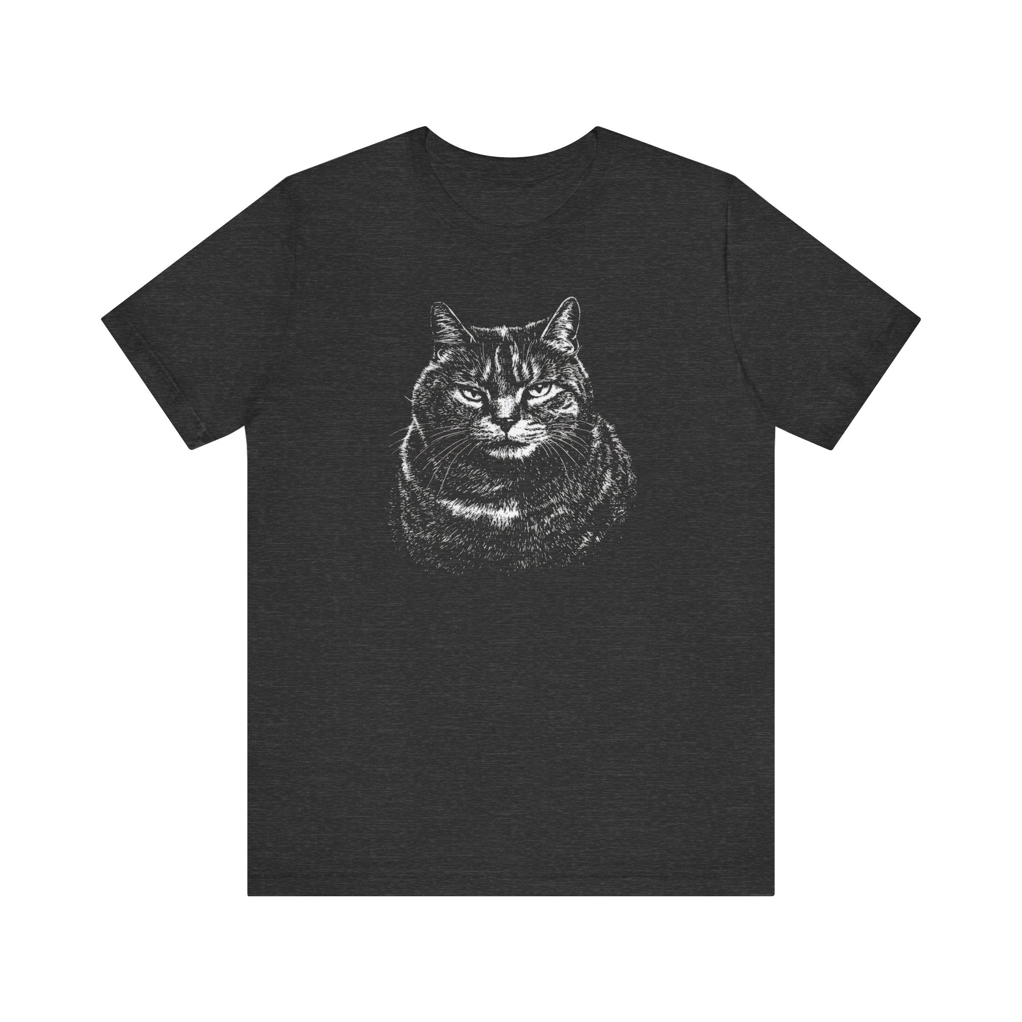 Grumpy Cat Face T-Shirt – Hilarious Cat Lover Tee