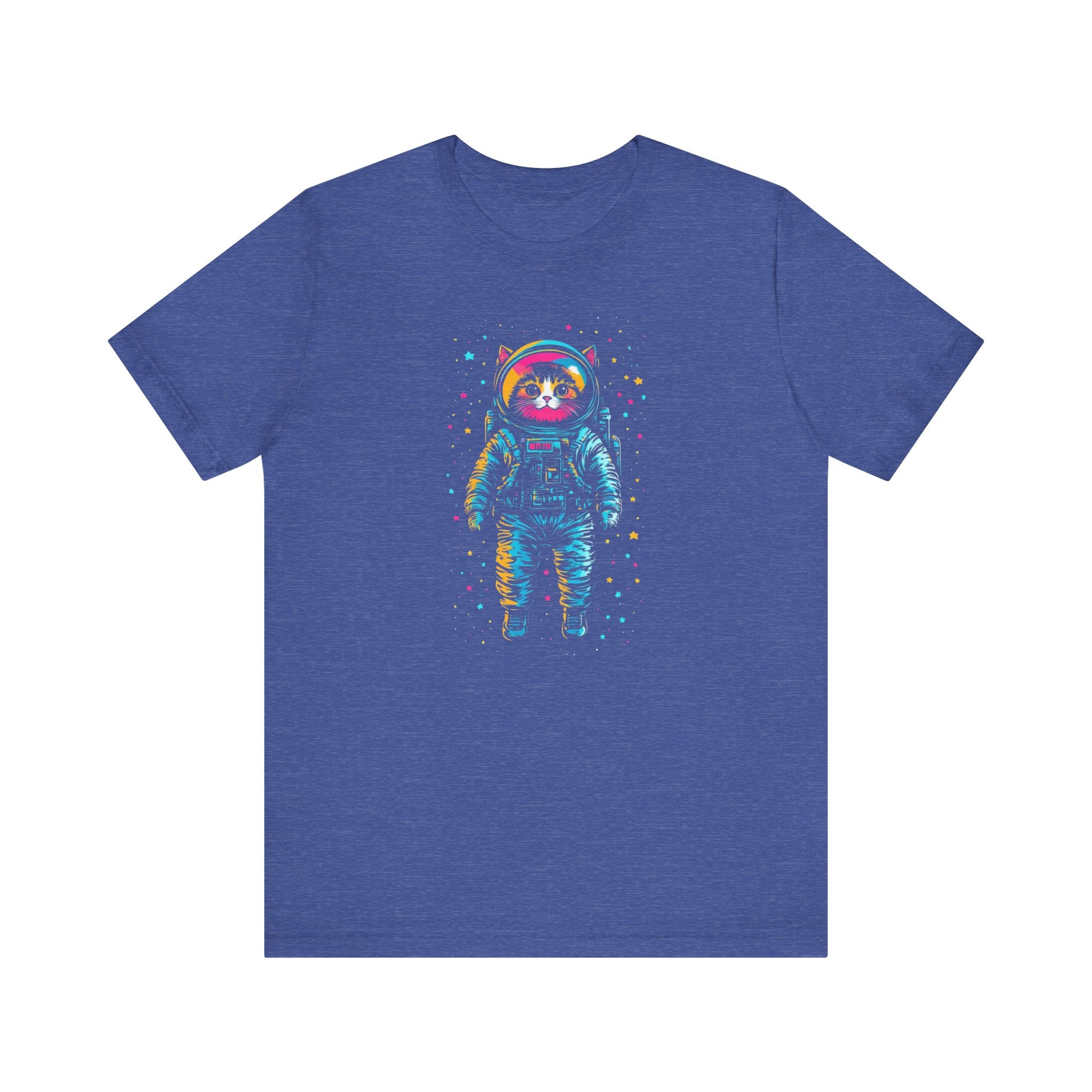 Neon Cosmic Catstronaut T-Shirt