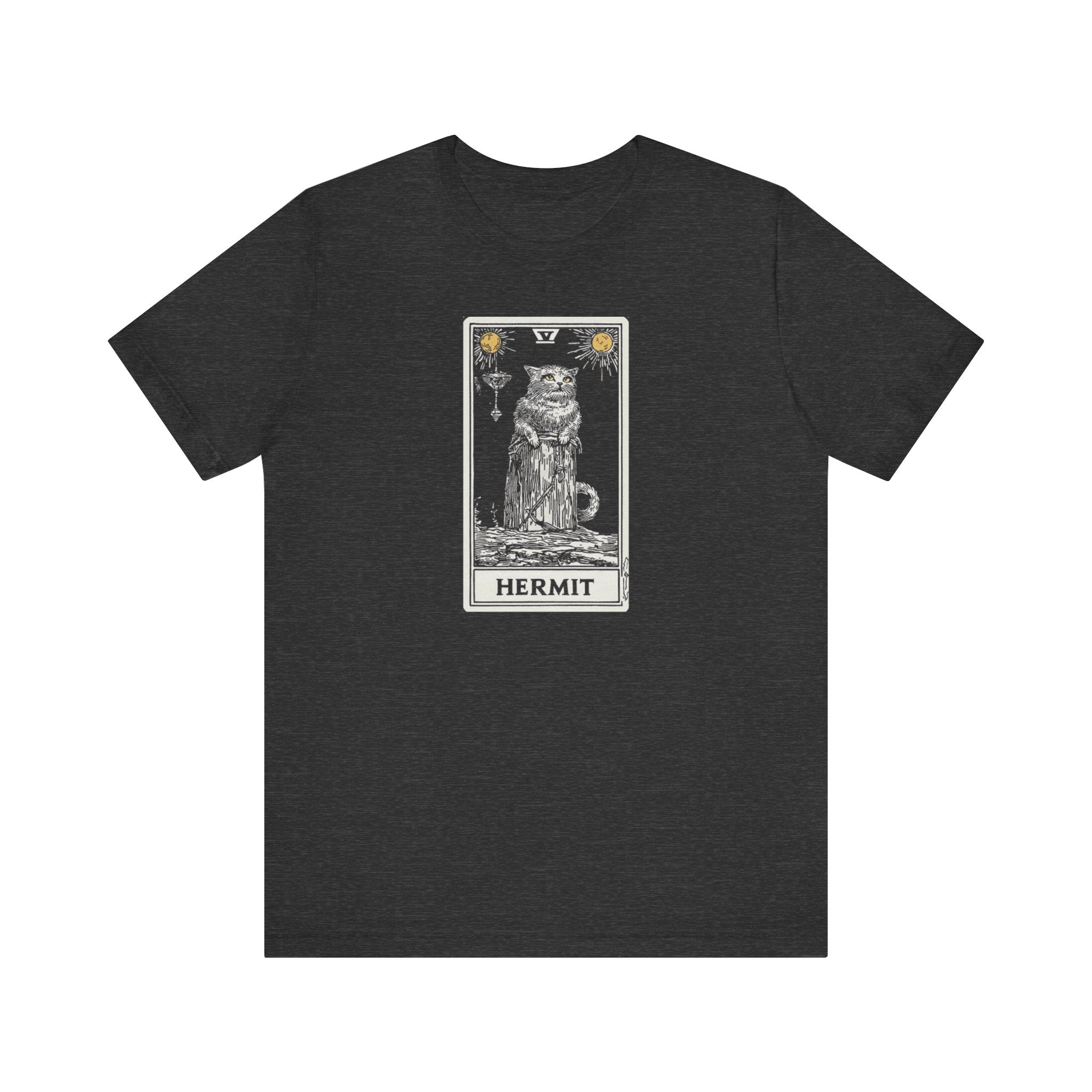 Hermit Tarot Cat T-Shirt